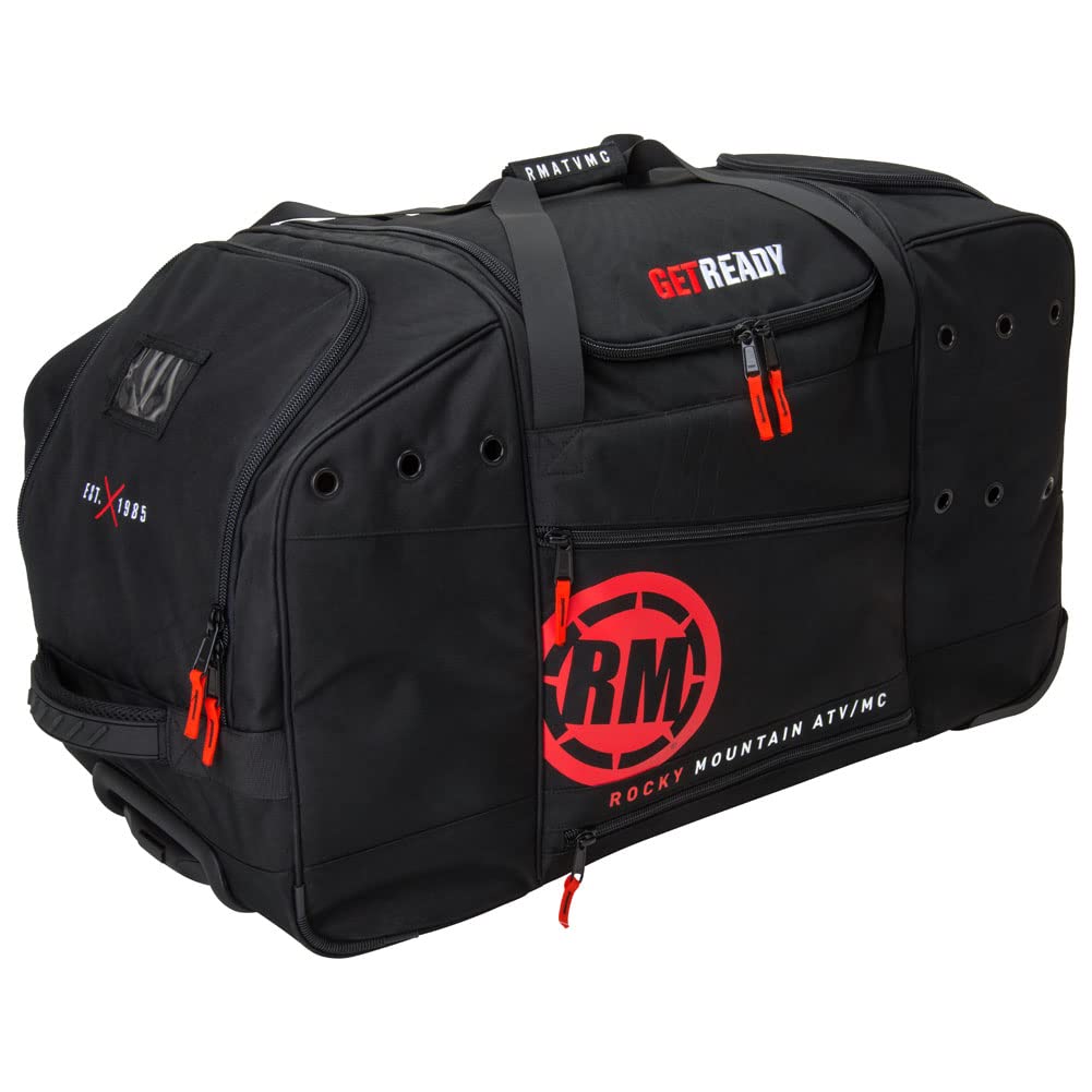 Heavy Duty Reinforced Motocross Gear Bag - Durable Roller Equipment Bag for Motorcycle Racing & Off-Road Adventures | Perfect for Travel, Storage & Track Days