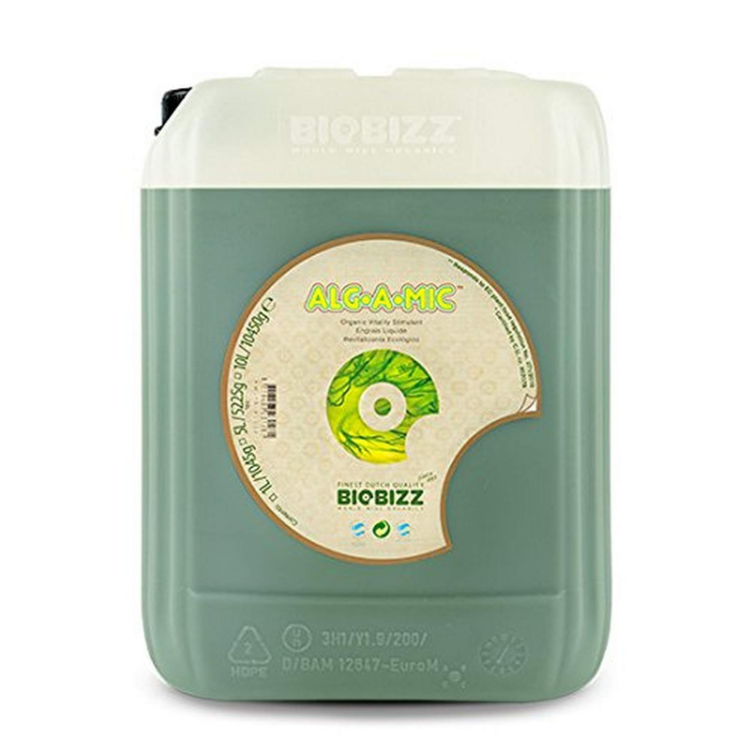 Biobizz Alg-A-Mic 10L Organic Plant Nutrient - Premium Seaweed Extract for Hydroponics & Soil Gardening | Ideal for Indoor Plants, Vegetables & Flowering Crops