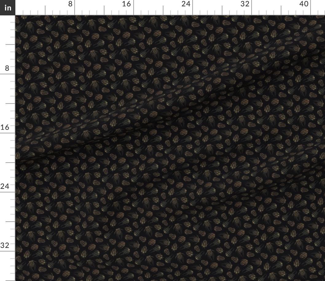 Premium Spoonflower Fabric - Nature & Prehistoric Printed Cotton Poplin by The Yard for Sewing, Quilting, Dresses & DIY Crafts | Perfect for Home Decor, Apparel & Creative Projects