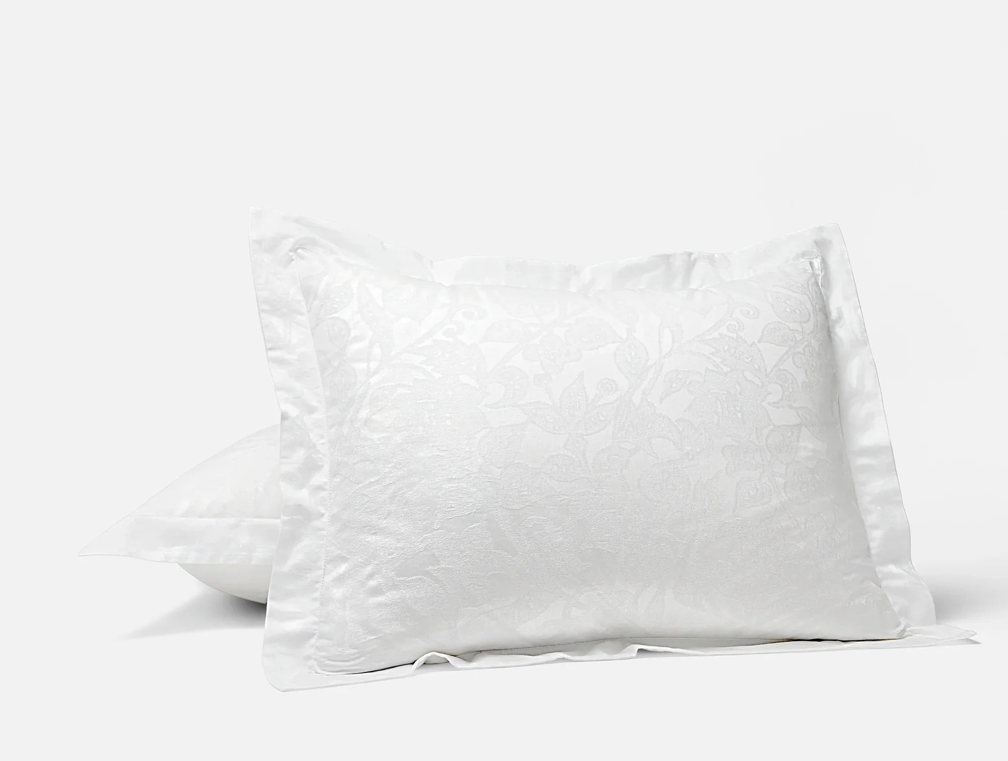 Heritage Organic Percale Jacquard Duvet Cover Set - 100% Cotton Luxury Bedding for Hotel & Home Use - Perfect for Master Bedroom, Guest Room & Vacation Homes