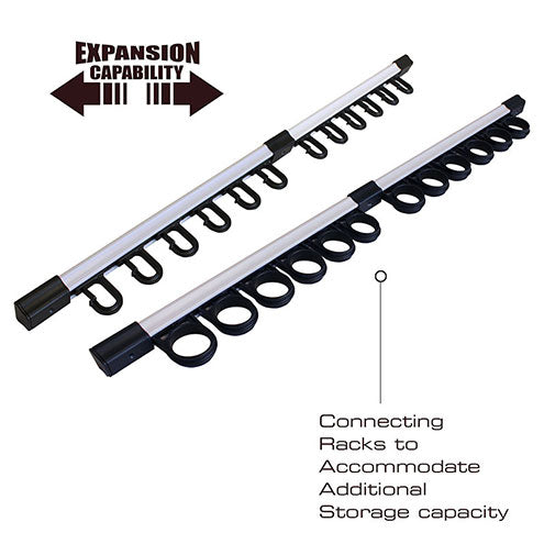 All Weather 6-Rod Wall or Ceiling Fishing Rod Holder – Durable Storage for Garage, Boat, or Outdoor Use