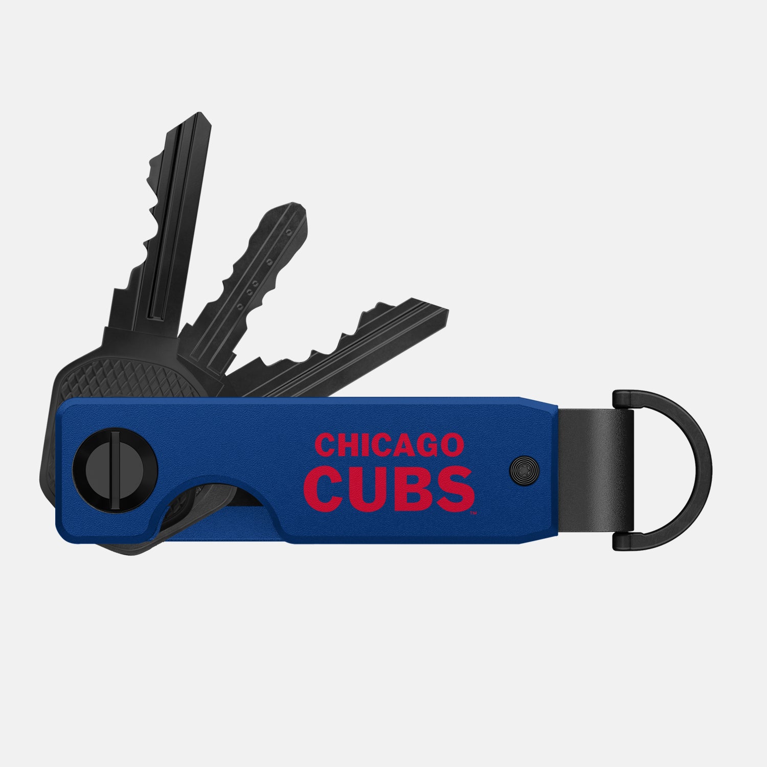 Ridge KeyCase for Chicago Cubs - Premium Leather Key Holder with RFID Blocking - Perfect for Cubs Fans, Travel, and Everyday Use