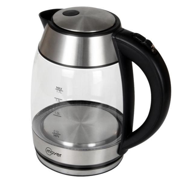 MMEKG170 1.7L Electric Glass Kettle - Fast Boiling, Auto Shut-Off, BPA-Free - Perfect for Home, Office & Tea Lovers