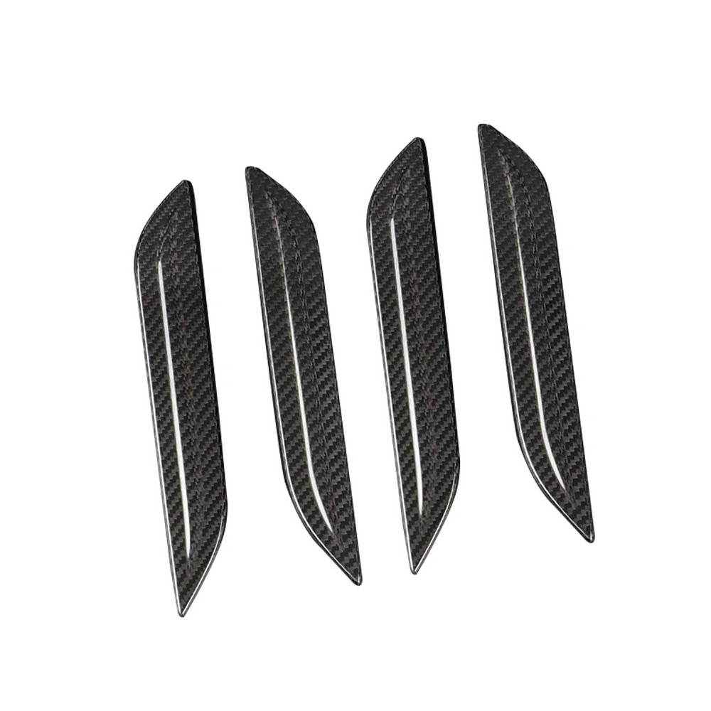 Premium Carbon Fiber Door Handle Covers for Tesla Model S – Lightweight & Durable Exterior Accessories – Perfect for Car Enthusiasts & Luxury Vehicle Upgrades