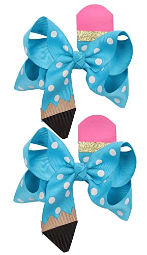 2pcs Blue Dot Clips