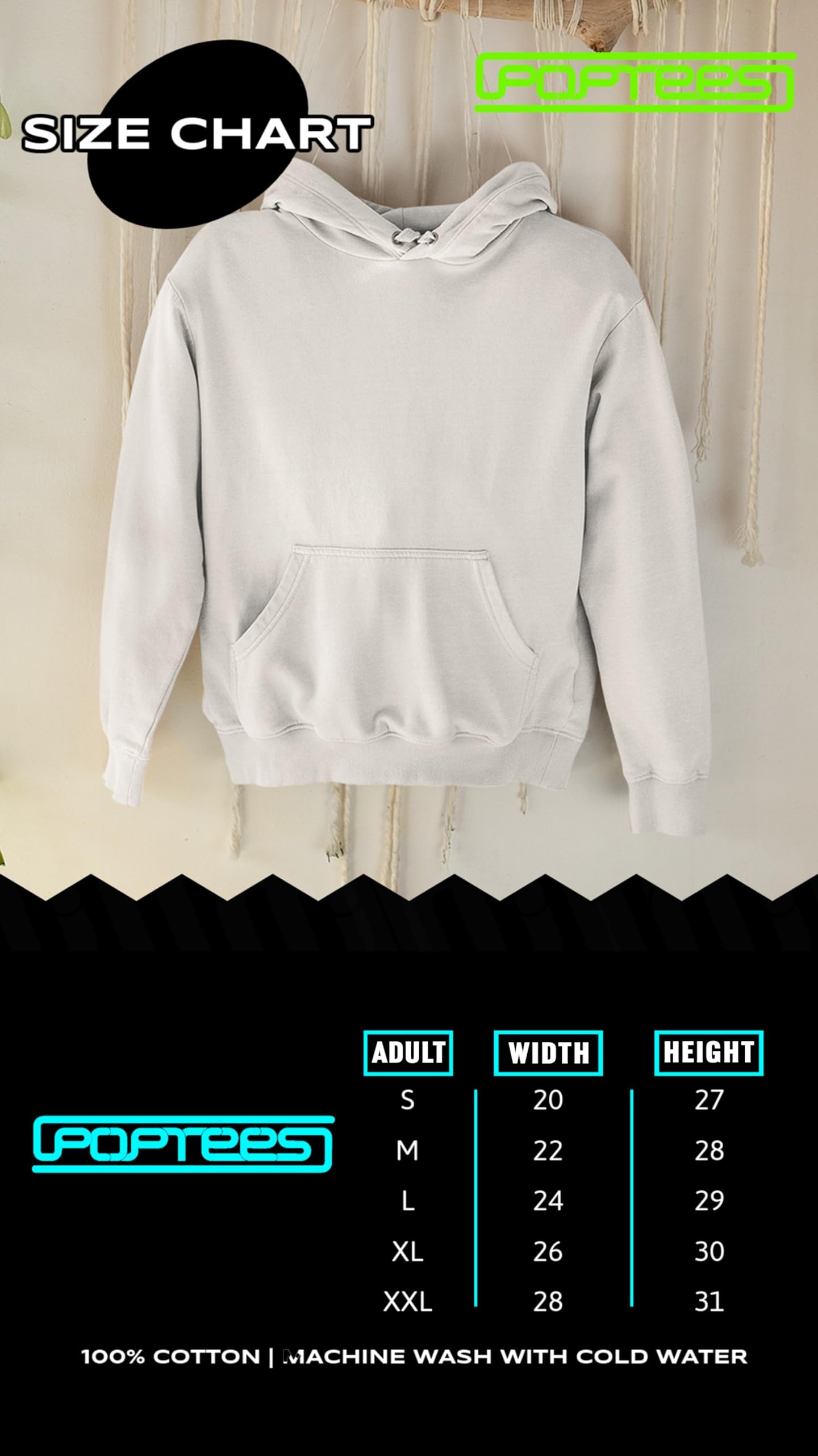 Isaac Morris Limited Wicked Know Your Power Hooded Sweatshirt for Adults & Kids - Stylish Unisex Pullover for Casual Wear, Street Fashion & Family Outfits