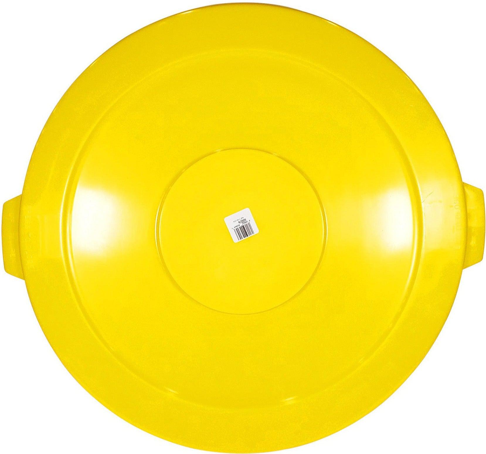 CLR M2 44-Gallon Trash Can Lid 4444GY - Durable Garbage Bin Cover for Outdoor & Indoor Use, Perfect for Home, Office, and Commercial Spaces