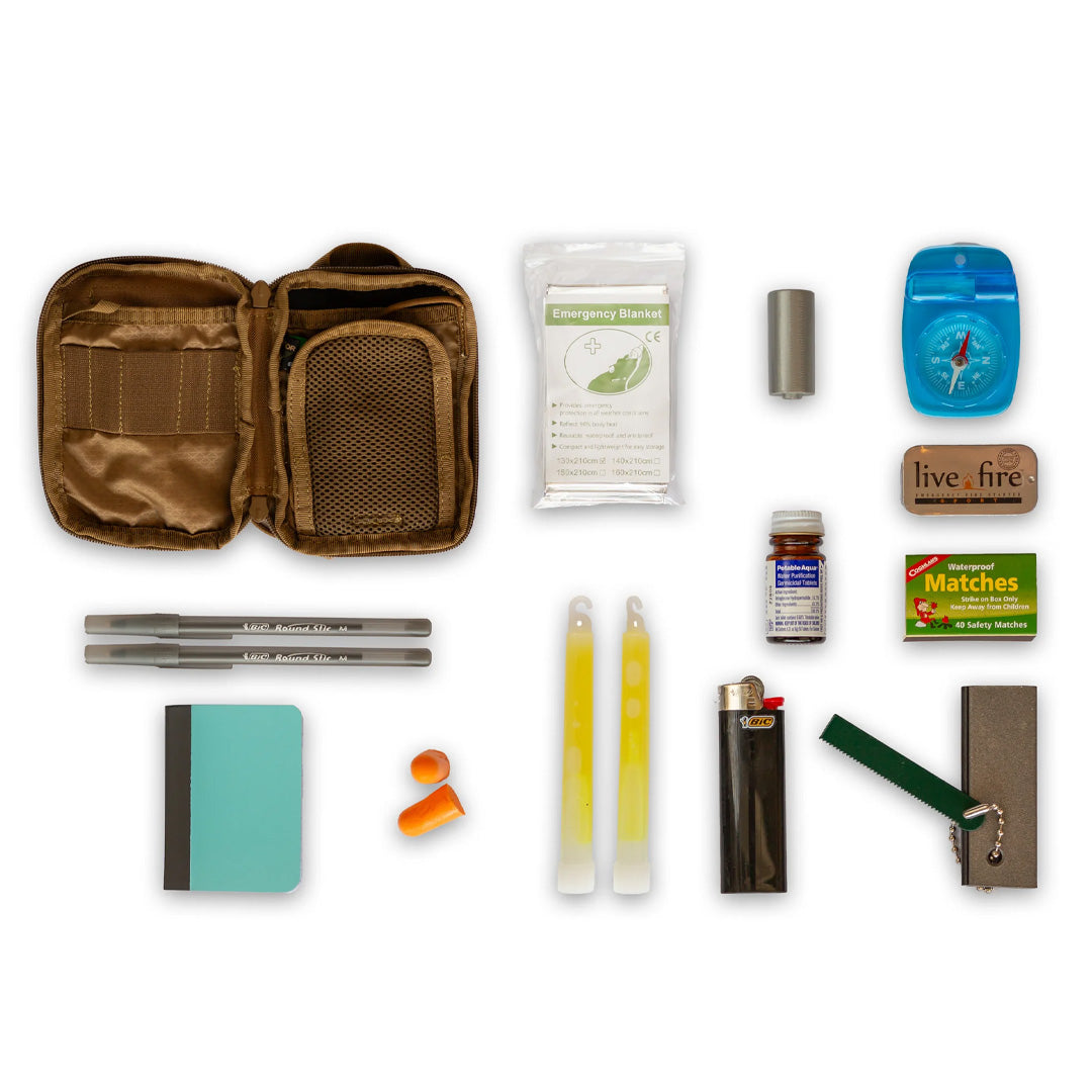Echo Sigma Campout Survival Bag - Waterproof Durable Outdoor Backpack for Hiking, Camping & Emergency Preparedness | Perfect for Weekend Trips & Wilderness Adventures