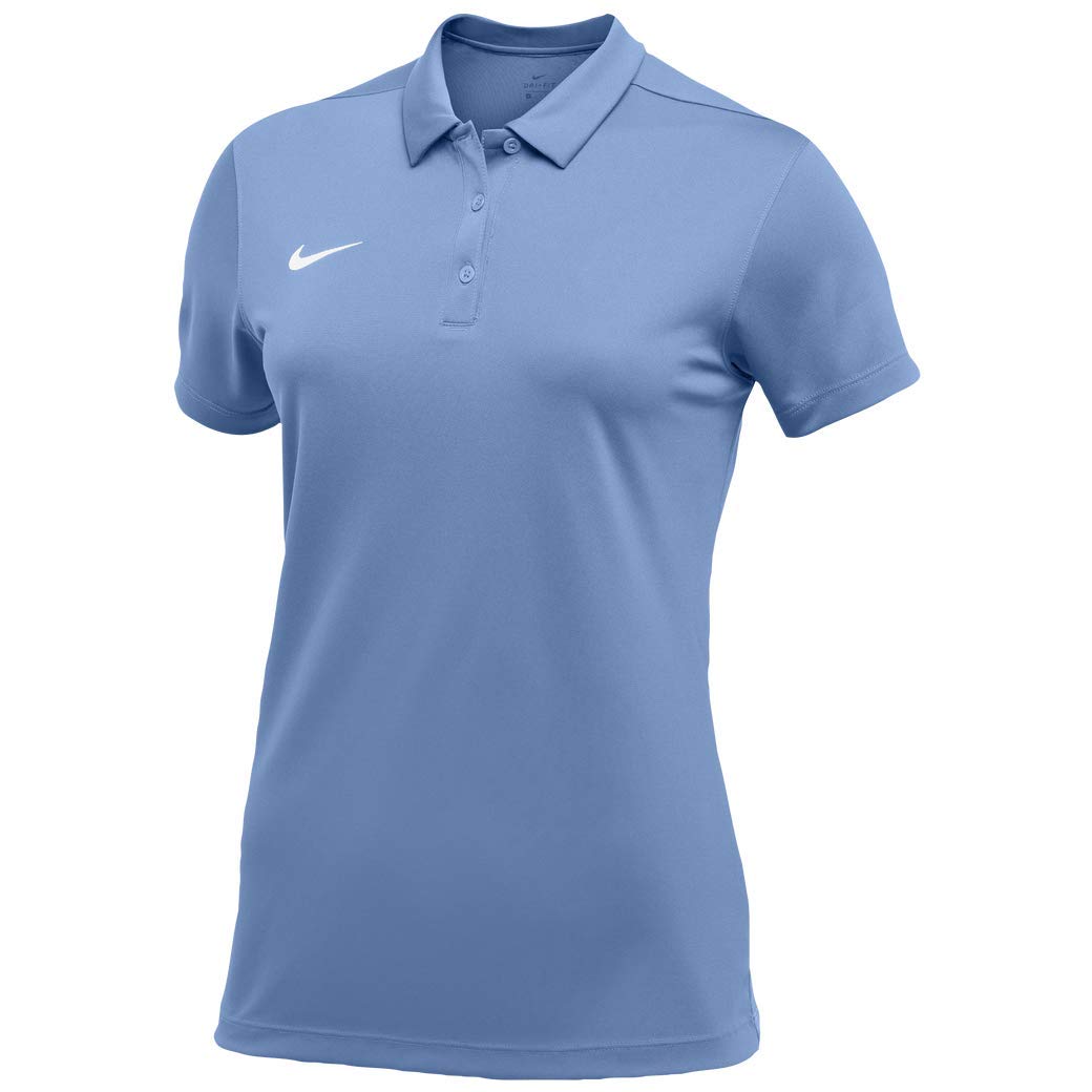 Nike Women's Team Short Sleeve Polo Shirt - Moisture Wicking Performance Golf & Tennis Top for Active Lifestyle