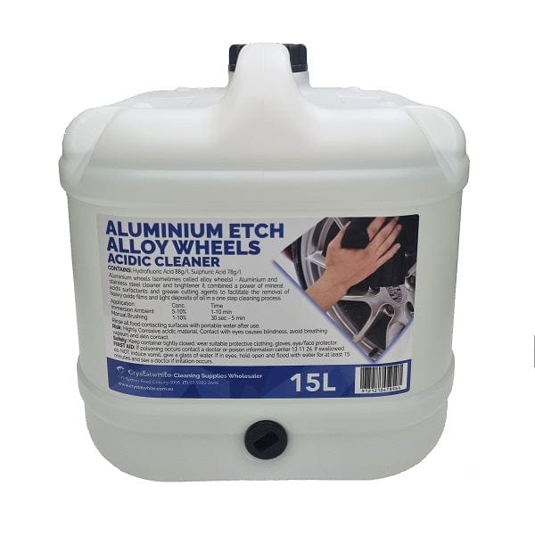 Aluminum Etch Alloy Wheel Acid Cleaner - Powerful Corrosion Remover for Rims & Wheels - Perfect for Car Detailing & Restoration