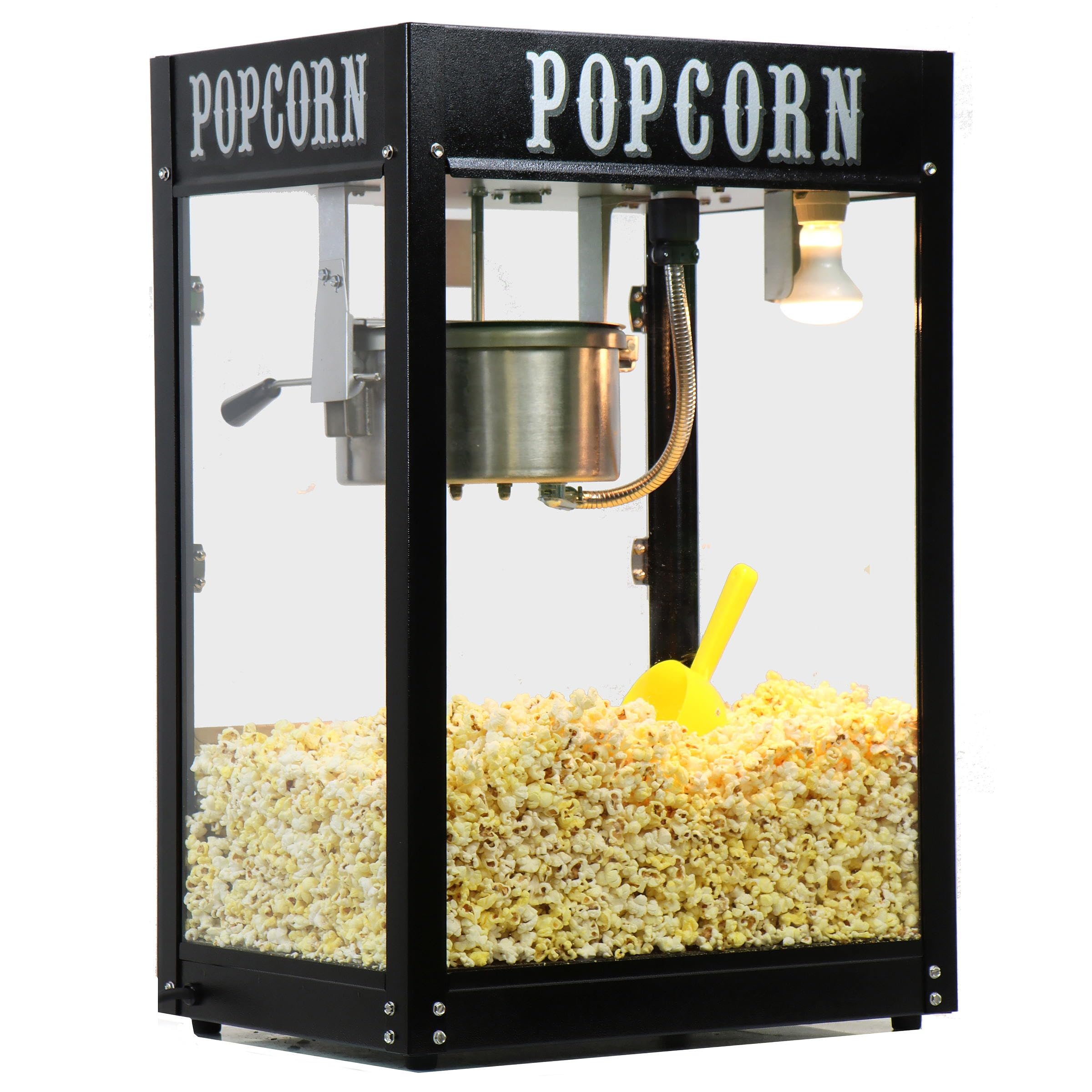 Pioneer Pop 12 oz Commercial Popcorn Machine - Electric Popcorn Popper Maker for Home Theater, Parties & Business - Perfect for Movie Nights, Carnivals & Concessions