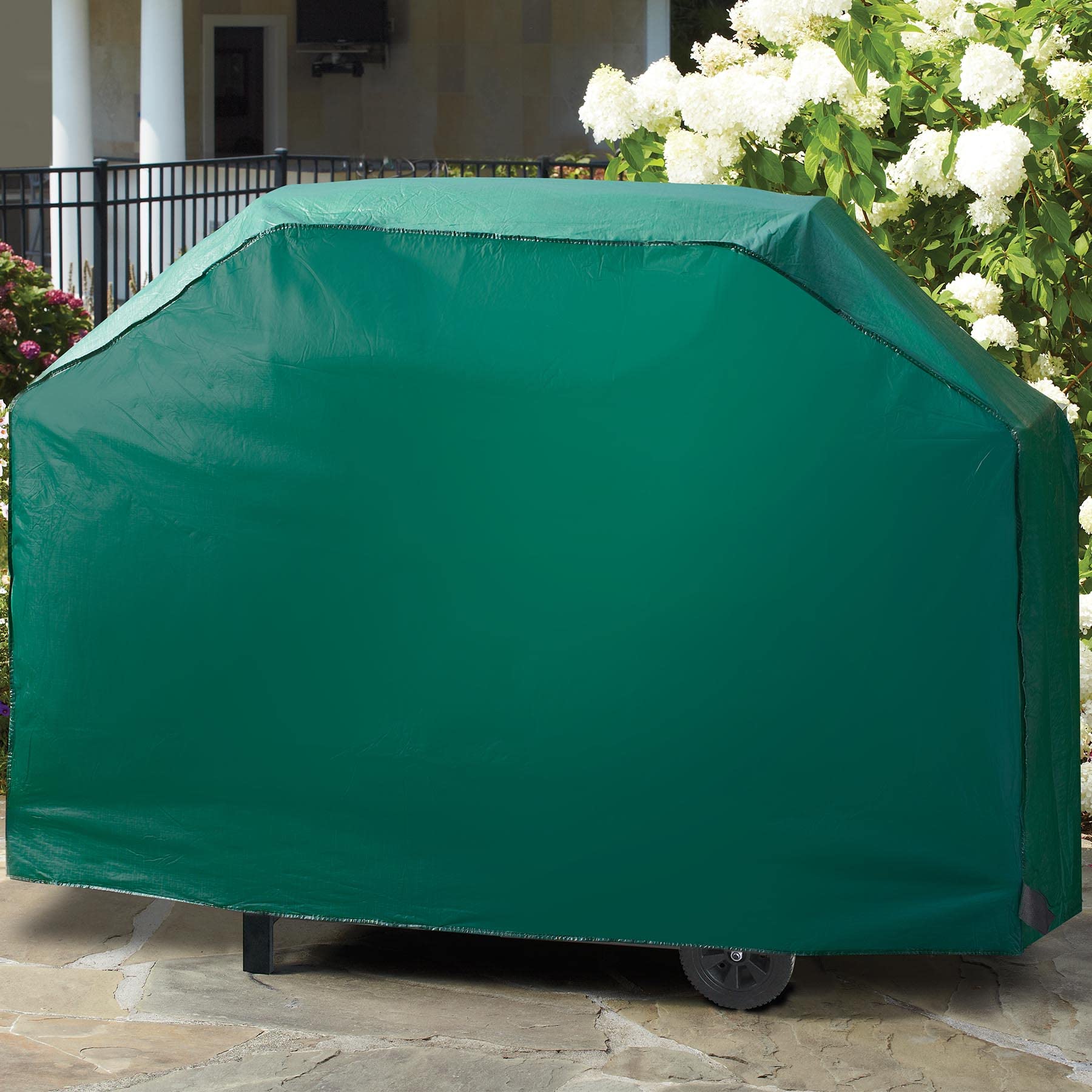 Mr. Bar-B-Q 07002YEF Deluxe Waterproof Gas Grill Cover - Fits 68