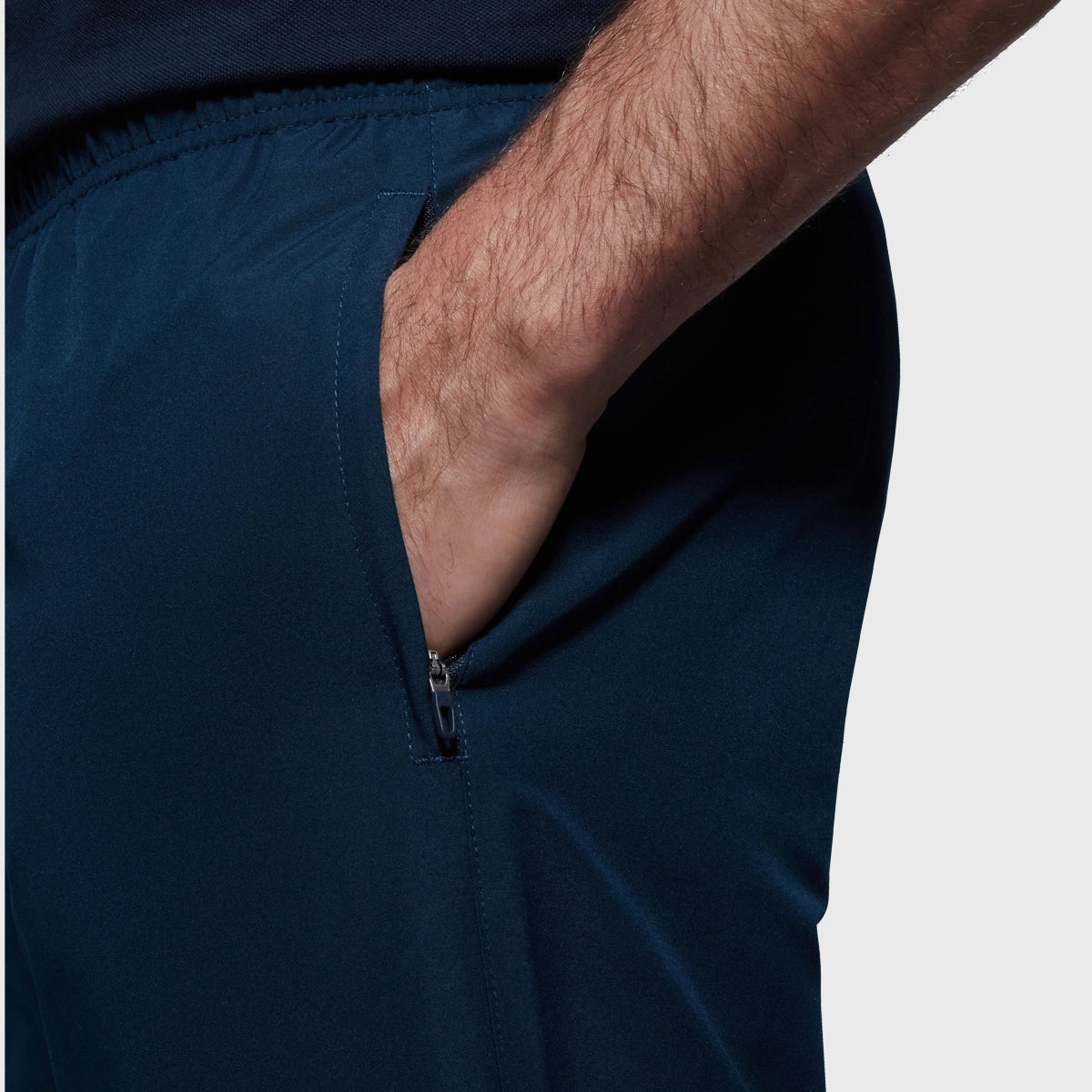 Canterbury Men's Cuffed Tapered Club Track Pants - Navy Blue Athletic Joggers for Running, Gym & Casual Wear