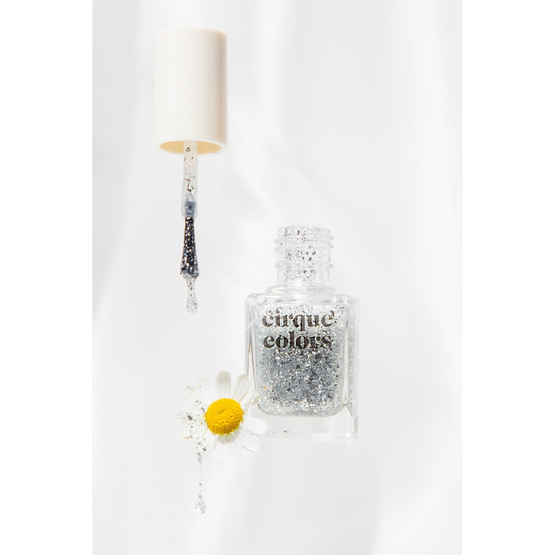 Cirque Colors Silver Lining Nail Polish - 0.37 oz Long Lasting Vegan & Cruelty Free Nail Lacquer for Women - Perfect for Everyday Wear, Special Occasions & DIY Manicures