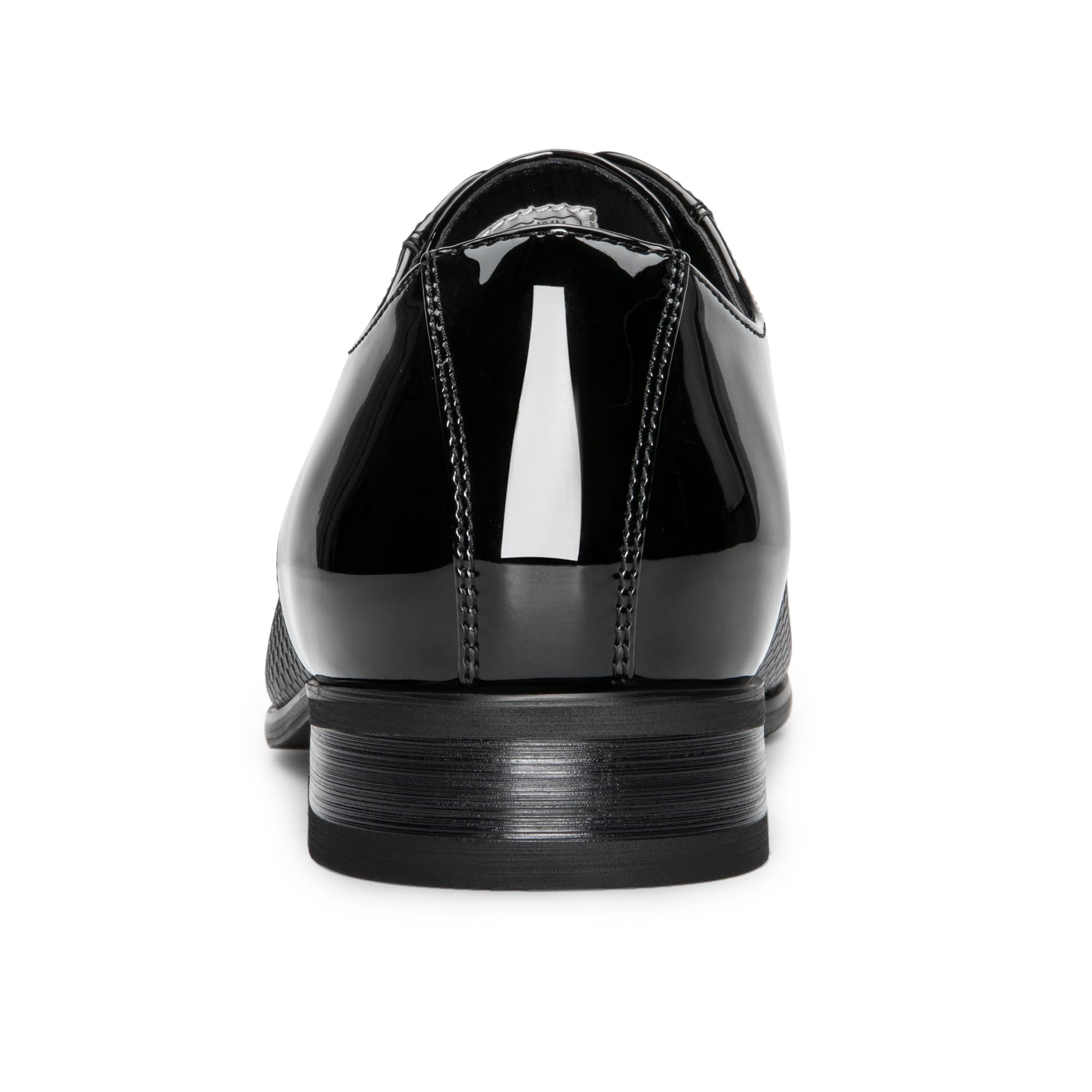 Bruno Marc Men's Patent Leather Tuxedo Dress Shoes - Classic Lace-up Formal Oxfords for Weddings, Prom & Business Events - Shiny Black Evening Shoes for Groom, Party & Special Occasions