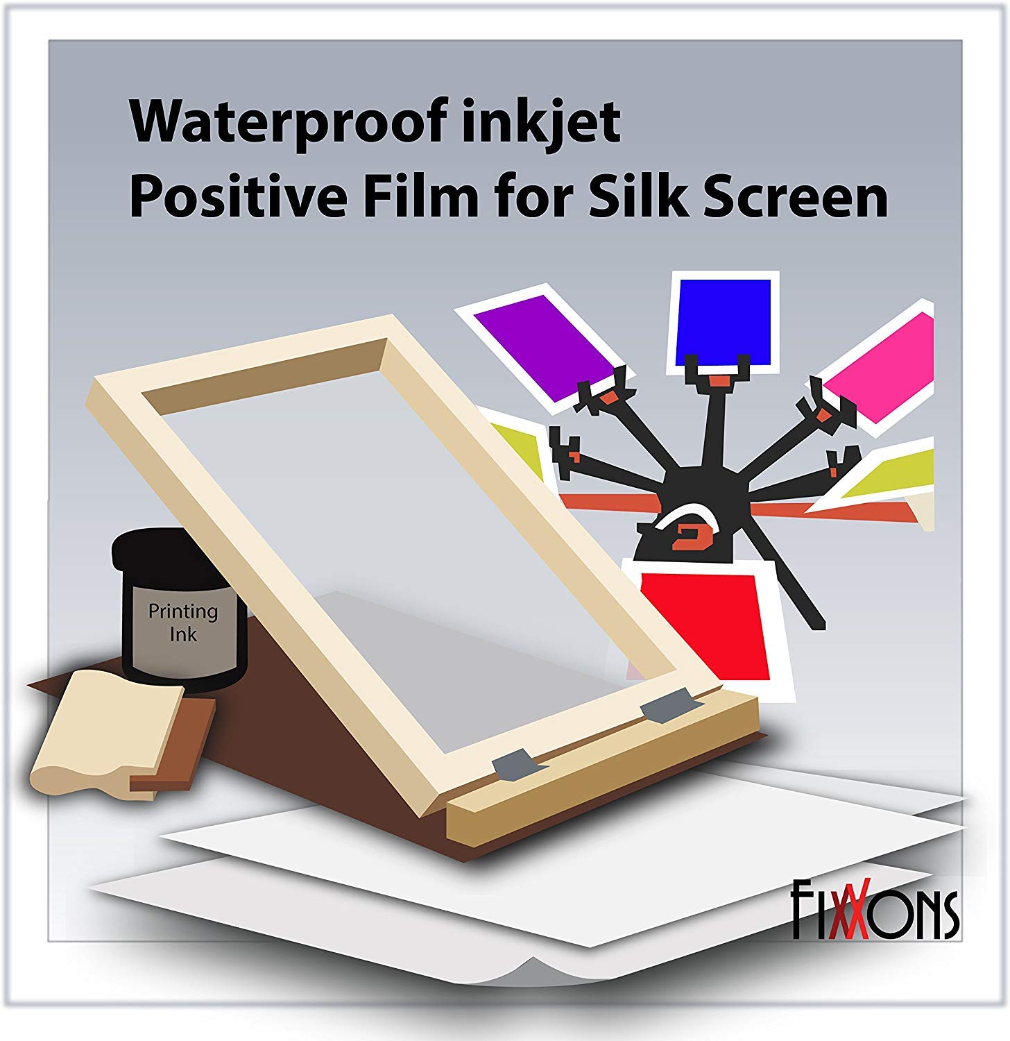 Waterproof Inkjet Transparency Film 17