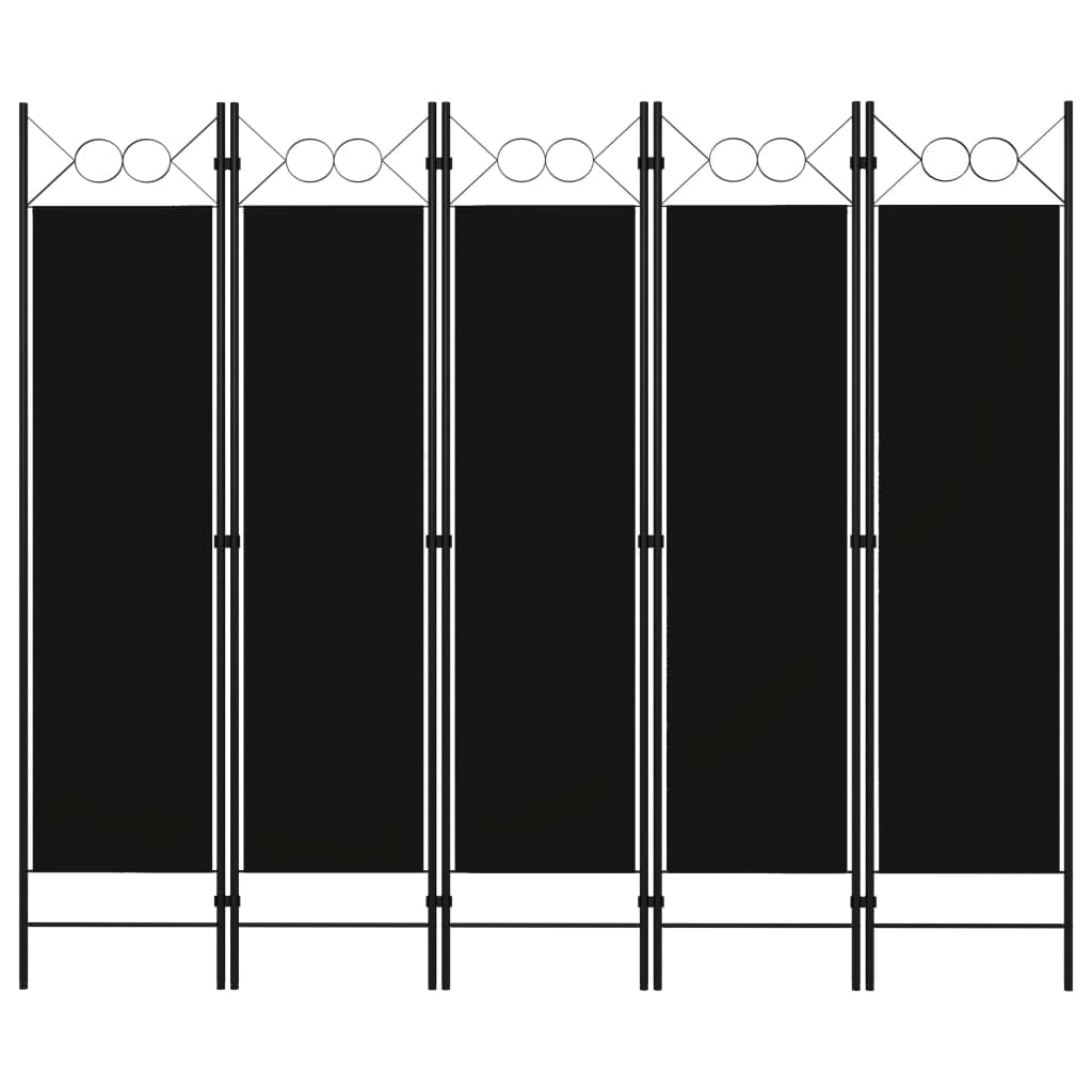 5-Panel Folding Room Divider Screen - 78.7