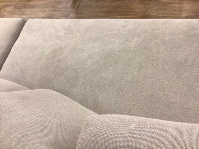 Minotti Hamilton Grey Sectional Sofa - Modern L-Shaped Sectional Couch for Living Room, Family Room & Lounge - Premium Fabric Upholstery, Comfortable Seating for Home & Office