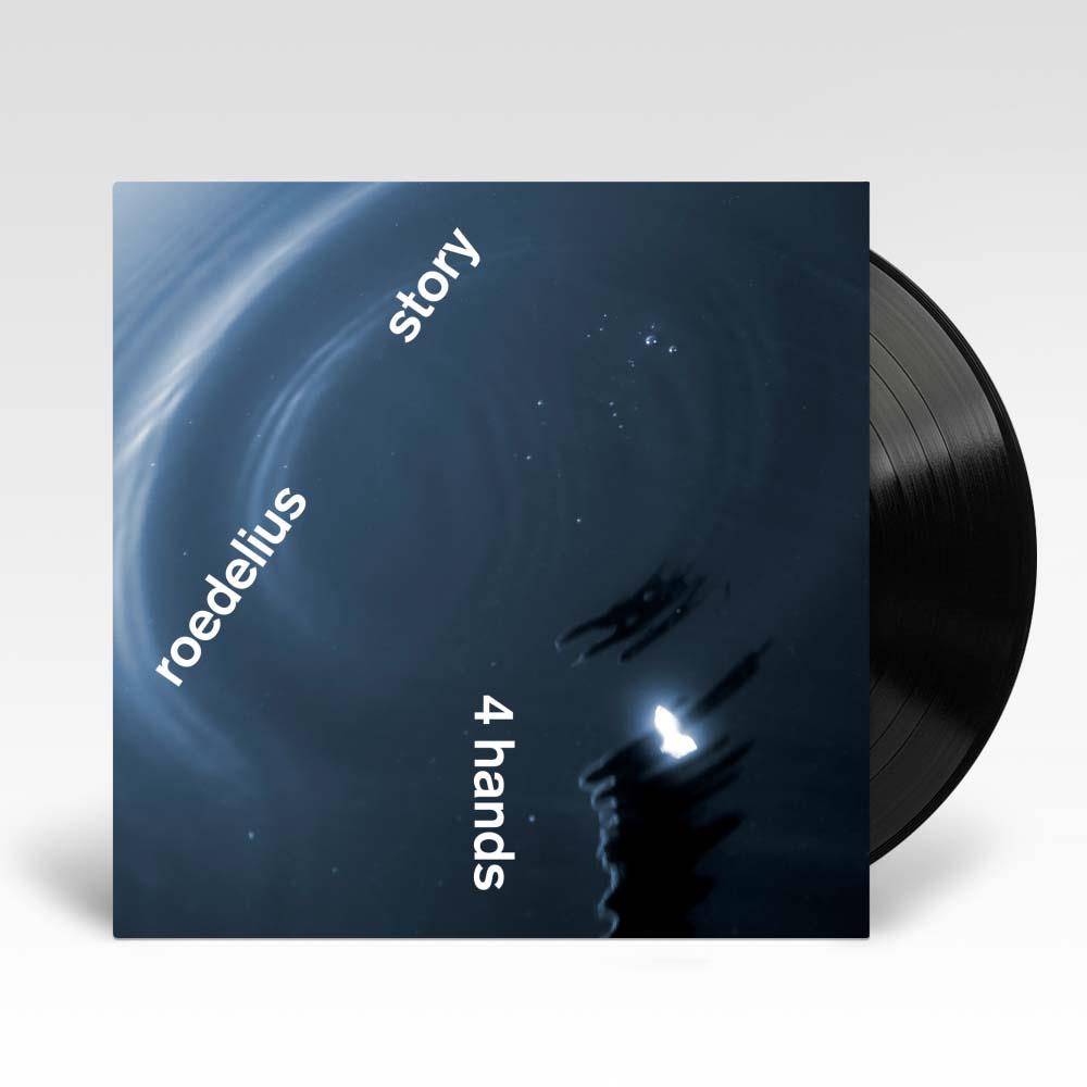 Vinyl Roedelius Story 4 Hands LP Record - Limited Edition Electronic Music Album for Audiophiles & Collectors | Perfect for Home Listening, DJ Sets & Music Enthusiasts