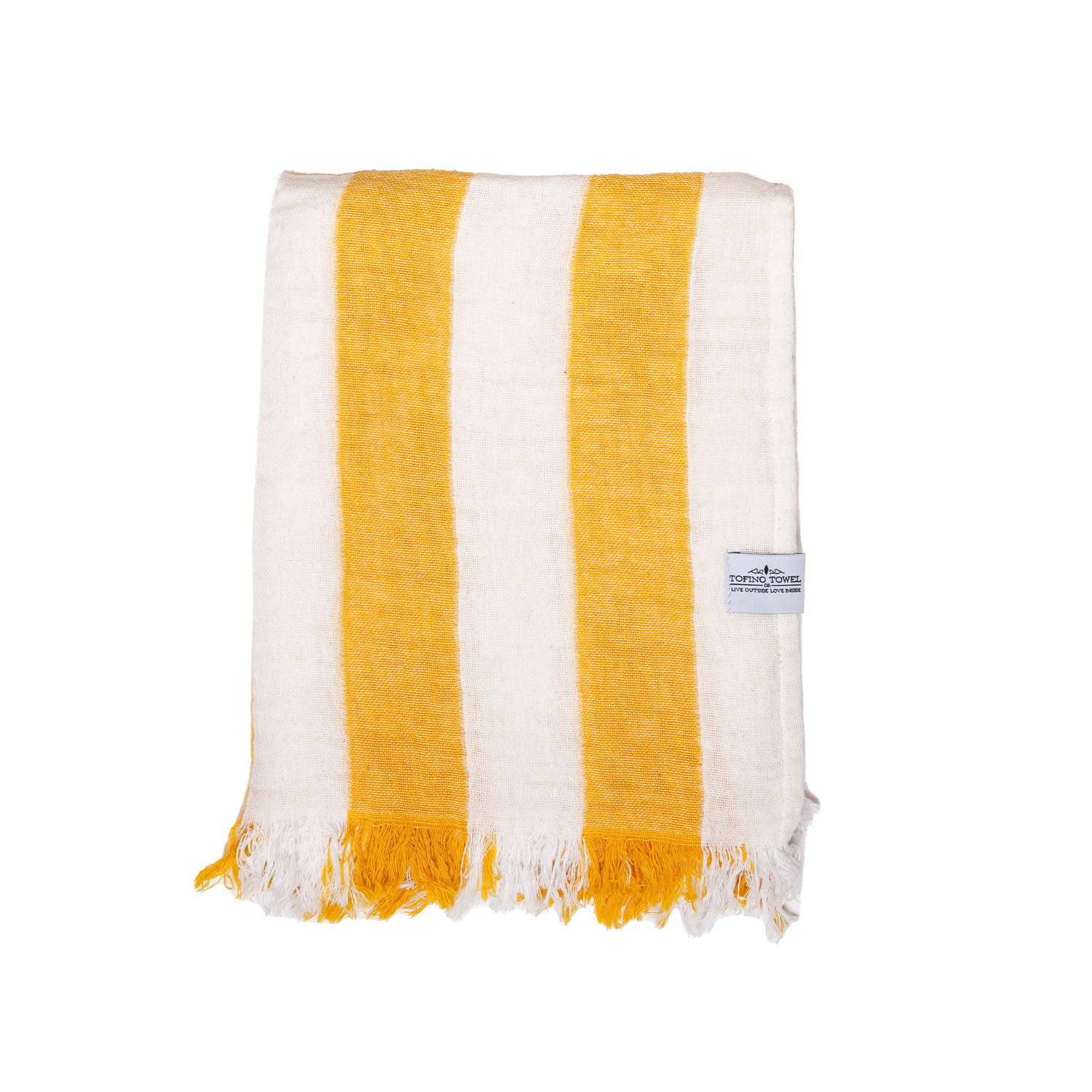 Premium Saffron Stripe Muslin Gauze Beach Towel - Soft, Lightweight & Quick-Drying for Pool, Beach & Travel - Perfect for Sunbathing, Yoga & Picnics