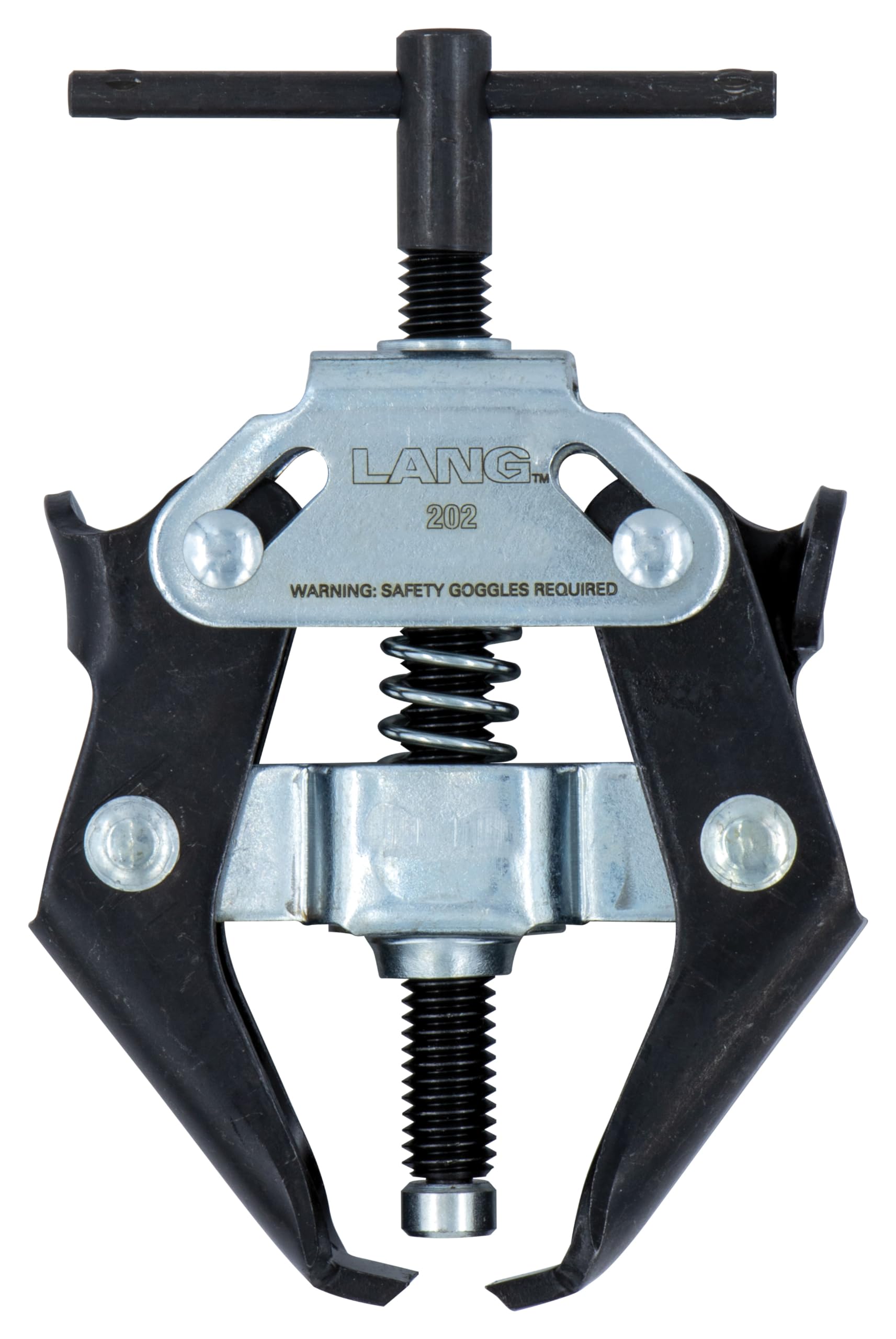 Lang Tools 202 Battery Terminal Puller - Universal Size for Car, Truck & Marine Batteries - Heavy Duty Corrosion Removal Tool for Easy Battery Maintenance & Replacement
