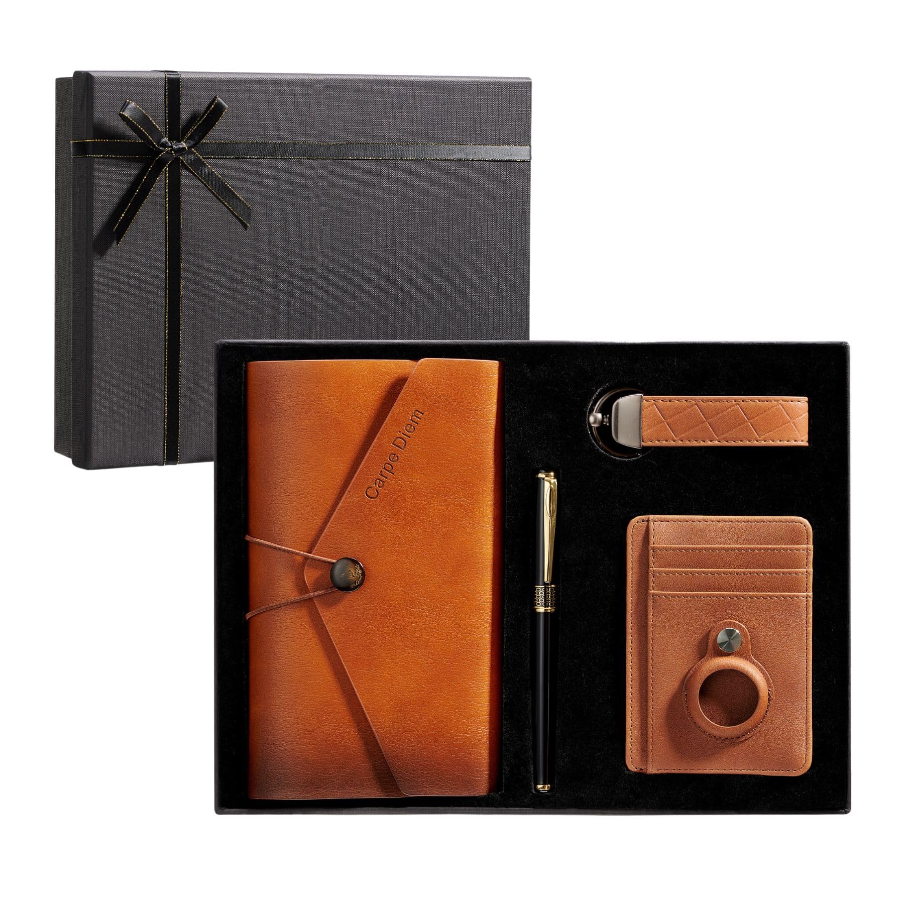 Premium Engraved Pen Set for Men - Elegant Graduation, Teacher's Day & Christmas Gift for Husband, Father, Son - Perfect for Office, Business Meetings & Special Occasions