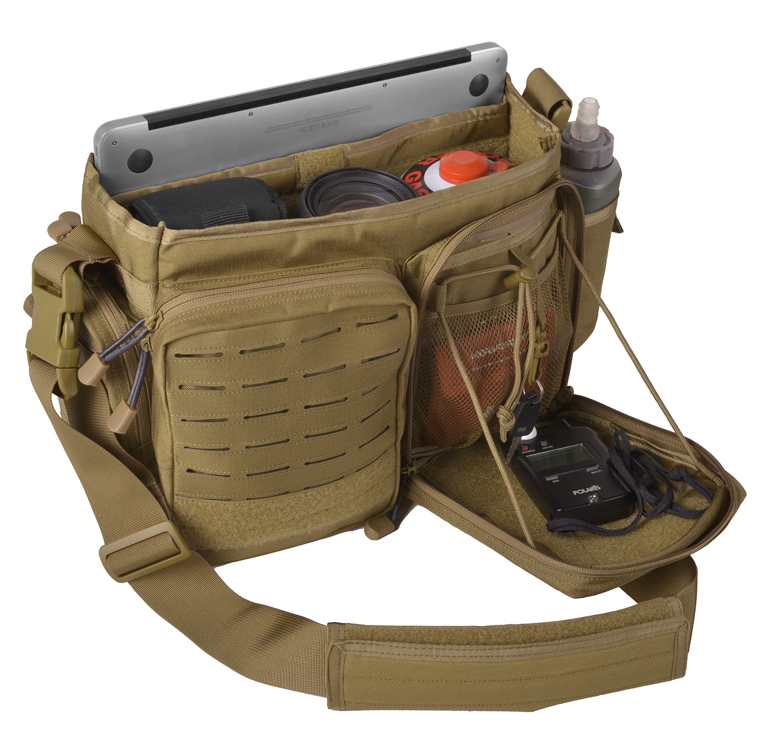 10L Tactical Messenger Bag - Durable Laptop & Tablet Carrier for Work, Travel & Outdoor Adventures