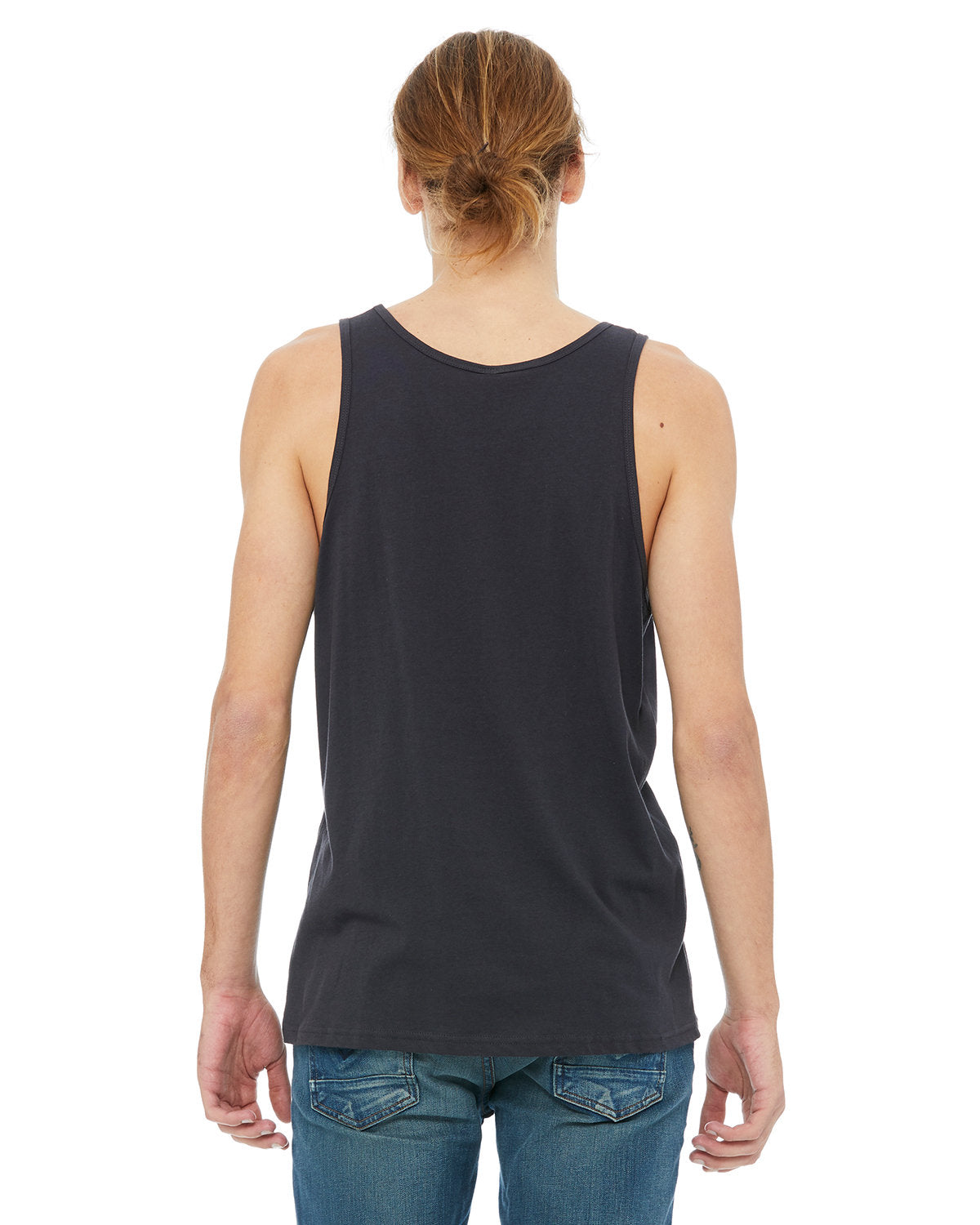 Bella + Canvas 3480 Unisex Jersey Tank Top - Soft Cotton Spaghetti Strap Casual Shirt for Men & Women - Perfect for Gym, Beach, Summer Outfits & Layering