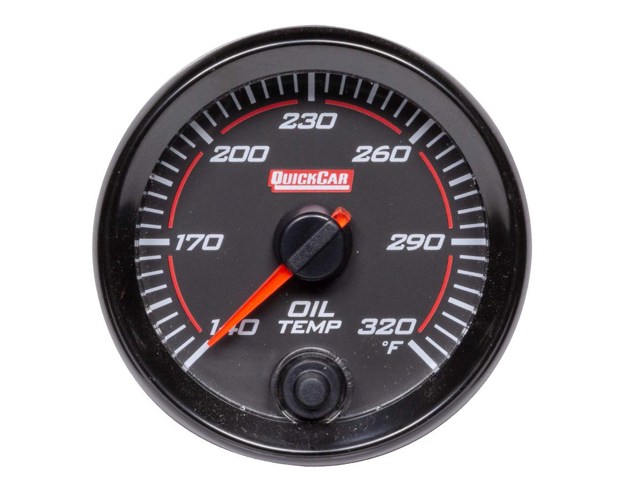QuickCar Racing Products Electric Oil Temperature Gauge - 2-5/8