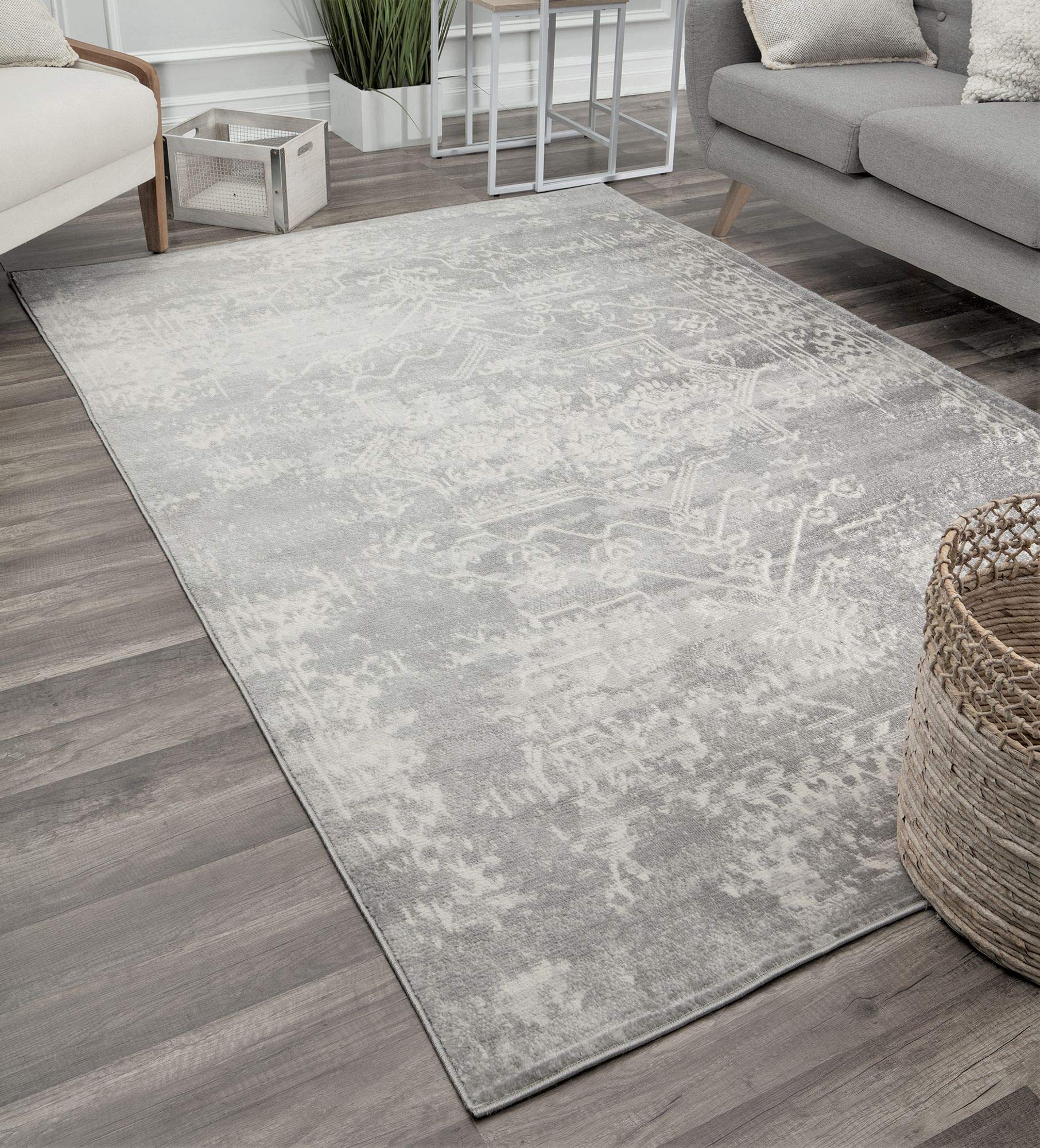 Rugs America Gallagher Collection GL35B Fine Sand Transitional Vintage Area Rug 2'6