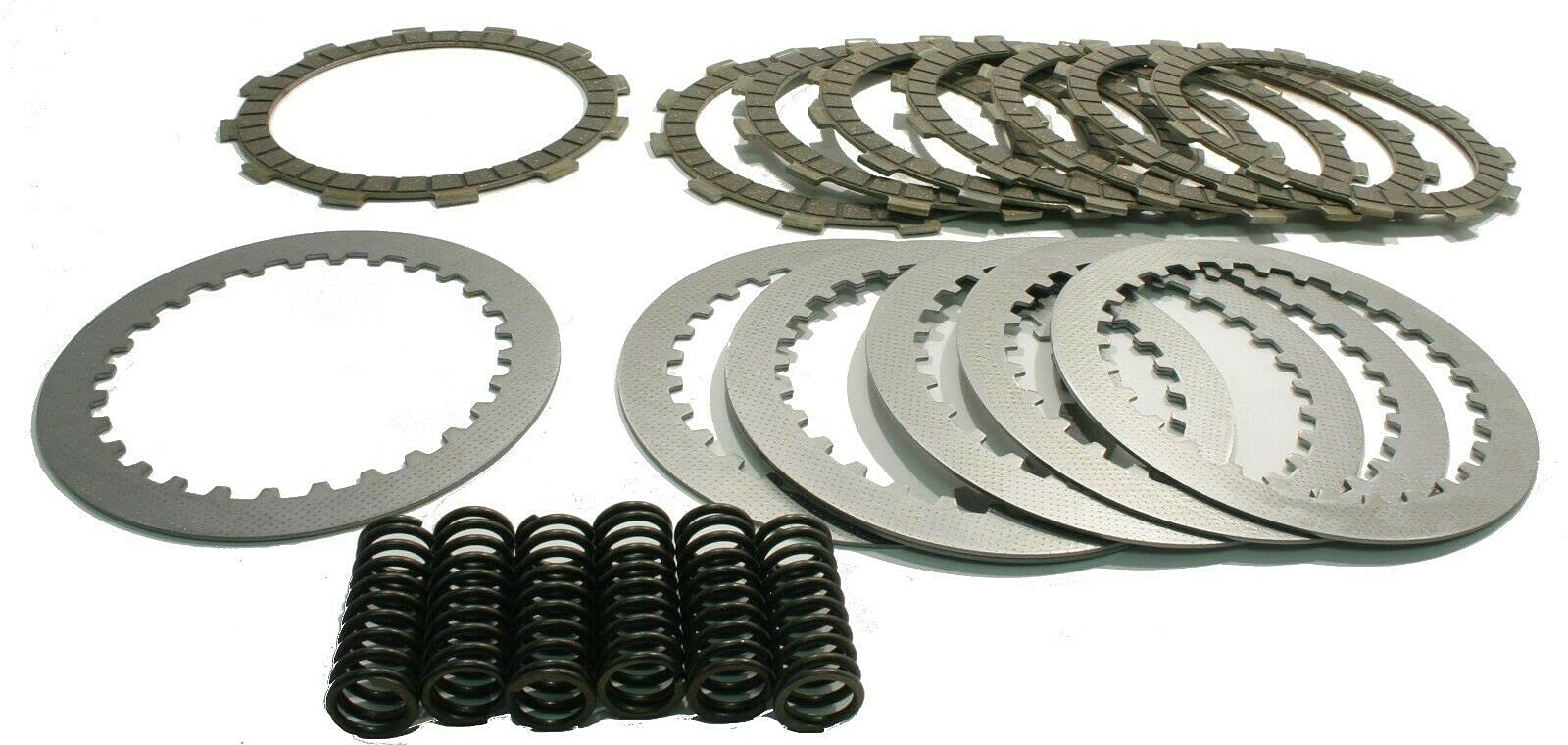 Heavy Duty Clutch Kit for Honda CR250R 1994-2007 - High Performance Friction Discs, Plates & Heat-Treated Springs - Complete Clutch Rebuild Kit for Dirt Bikes - Perfect for Off-Road Racing & Trail Riding