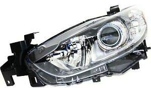 Driver Side Clear Lens Headlight Replacement for 2014-2017 Mazda 6 - MA2518160C - Perfect for Night Driving & Foggy Conditions