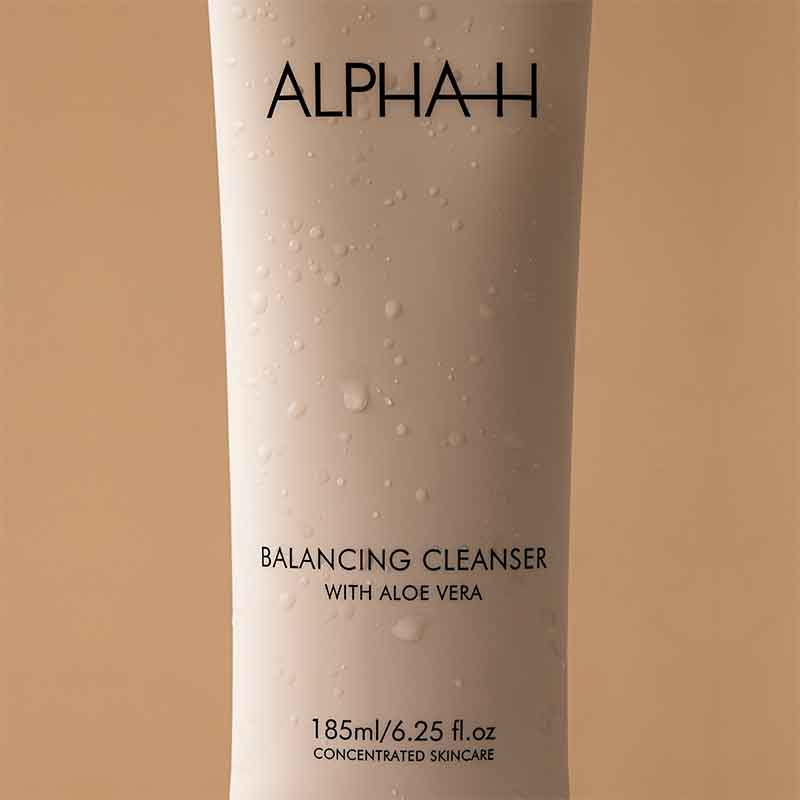Alpha H Balancing Cleanser with Aloe Vera - Gentle Face Wash for Sensitive Skin, Hydrating & Soothing Facial Cleanser - Perfect for Daily Skincare Routine & Post-Workout Refresh