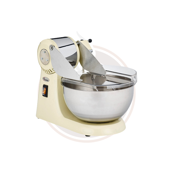 Omcan Santos #18 10 Qt. Dough Fork Mixer - Professional Stainless Steel Dough Mixer for Baking & Cooking - Perfect for Bakeries, Restaurants, and Home Kitchens
