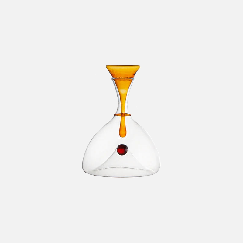 Premium Aladino Wine Decanter Aerator - Elegant Glass Carafe for Red Wine, Enhances Flavor & Aroma - Perfect for Dinner Parties, Gifts & Wine Tasting Events