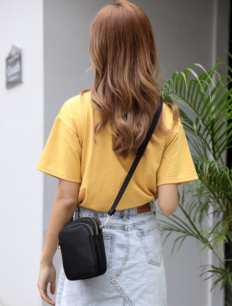 Stylish Crossbody Phone Purse for Women - Small Fashionable Smartphone Wallet Holder - Perfect for Daily Use, Travel, Shopping & Outings