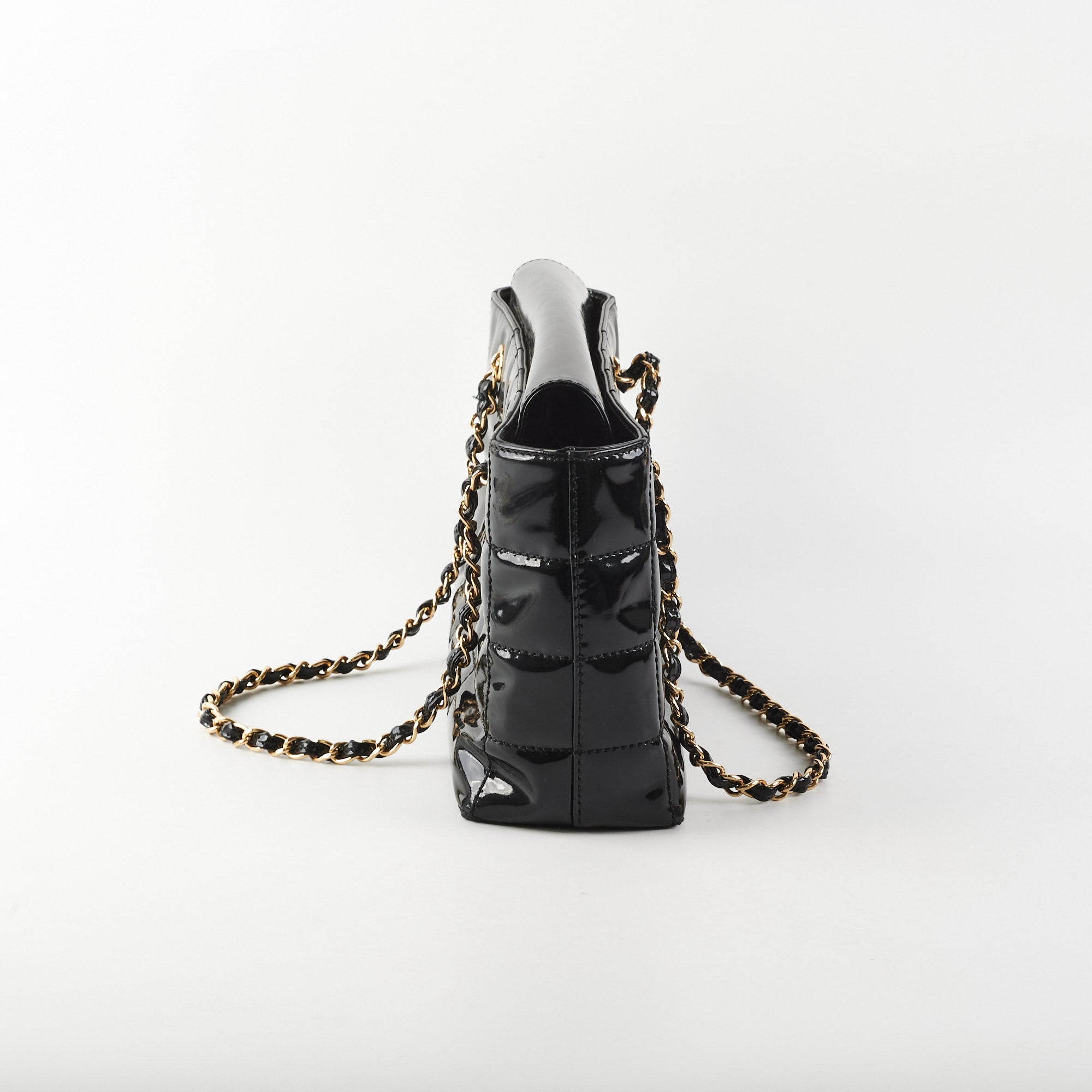 Chanel Classic Flap Bag with Chain Strap - Black Chocolate Bar Quilted Leather Shoulder Bag for Women | Perfect for Evening Parties, Date Nights & Luxury Fashion Accessories