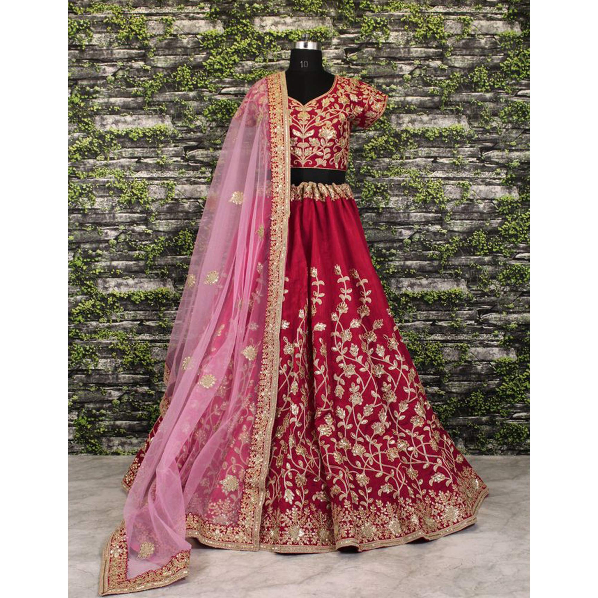 Blue Raw Silk Indian Designer Semi-Stitched Lehenga Choli Set with Dupatta - Elegant Bridal Wedding Outfit for Mehndi, Sangeet & Reception