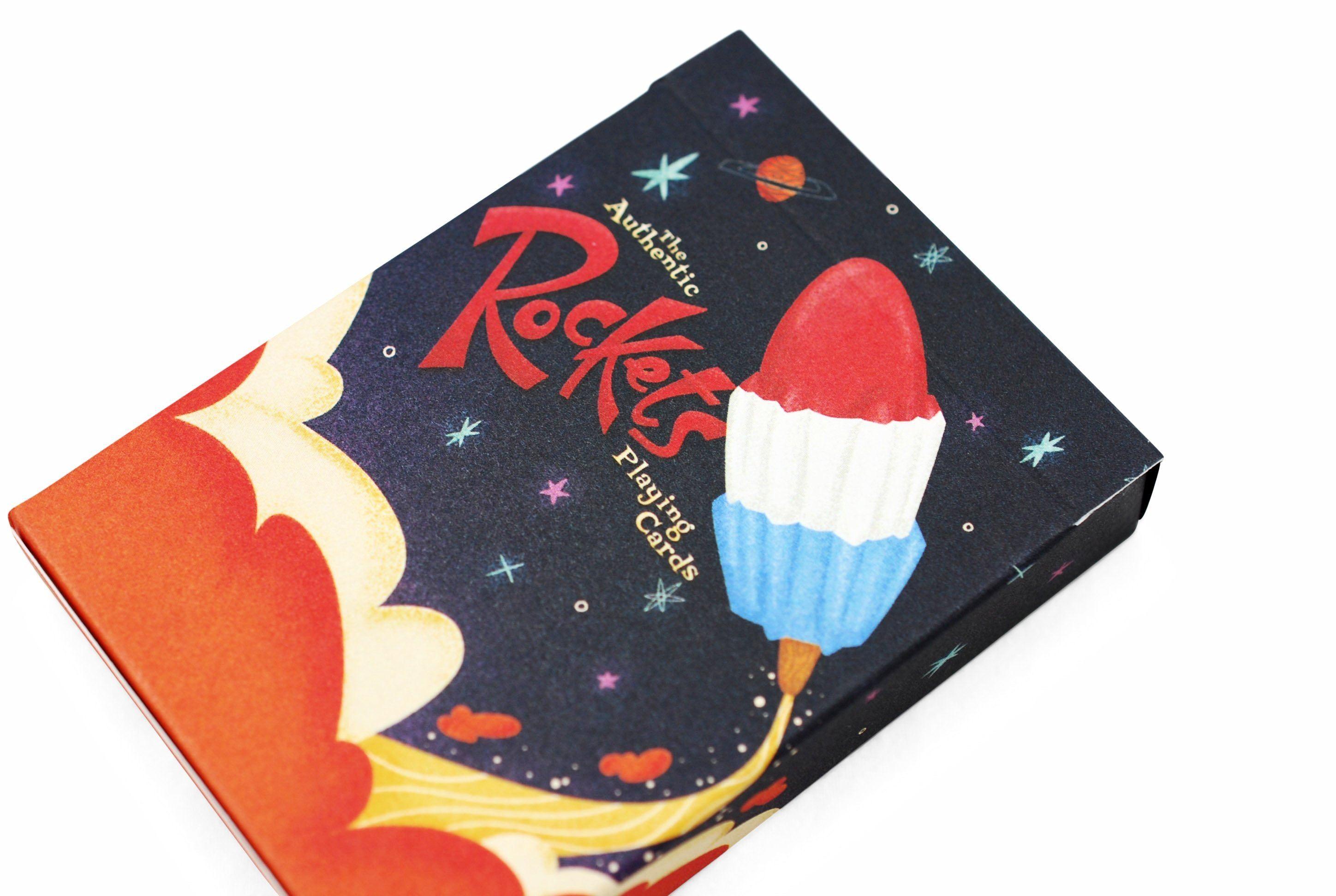 Premium Rockets Playing Cards - 52 Poker Cards with Unique Rocket Designs for Magic Tricks, Card Games & Collectors | Ideal for Poker Nights, Gifts & Magic Shows