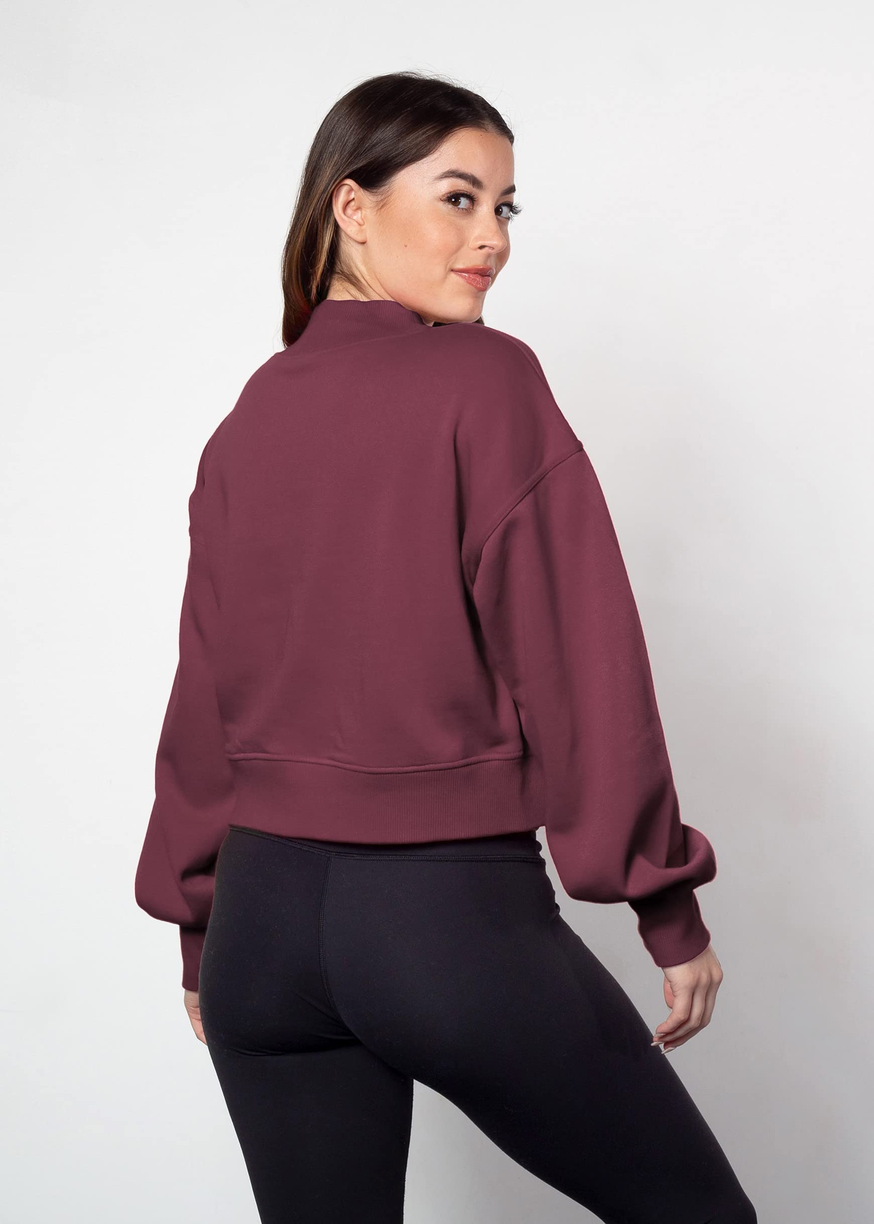 Chicka-D Women's Haily Sweatshirt - Cozy Fleece Pullover for Casual Wear, Loungewear & Fall Fashion | Soft Comfortable Crewneck Sweatshirt for Women