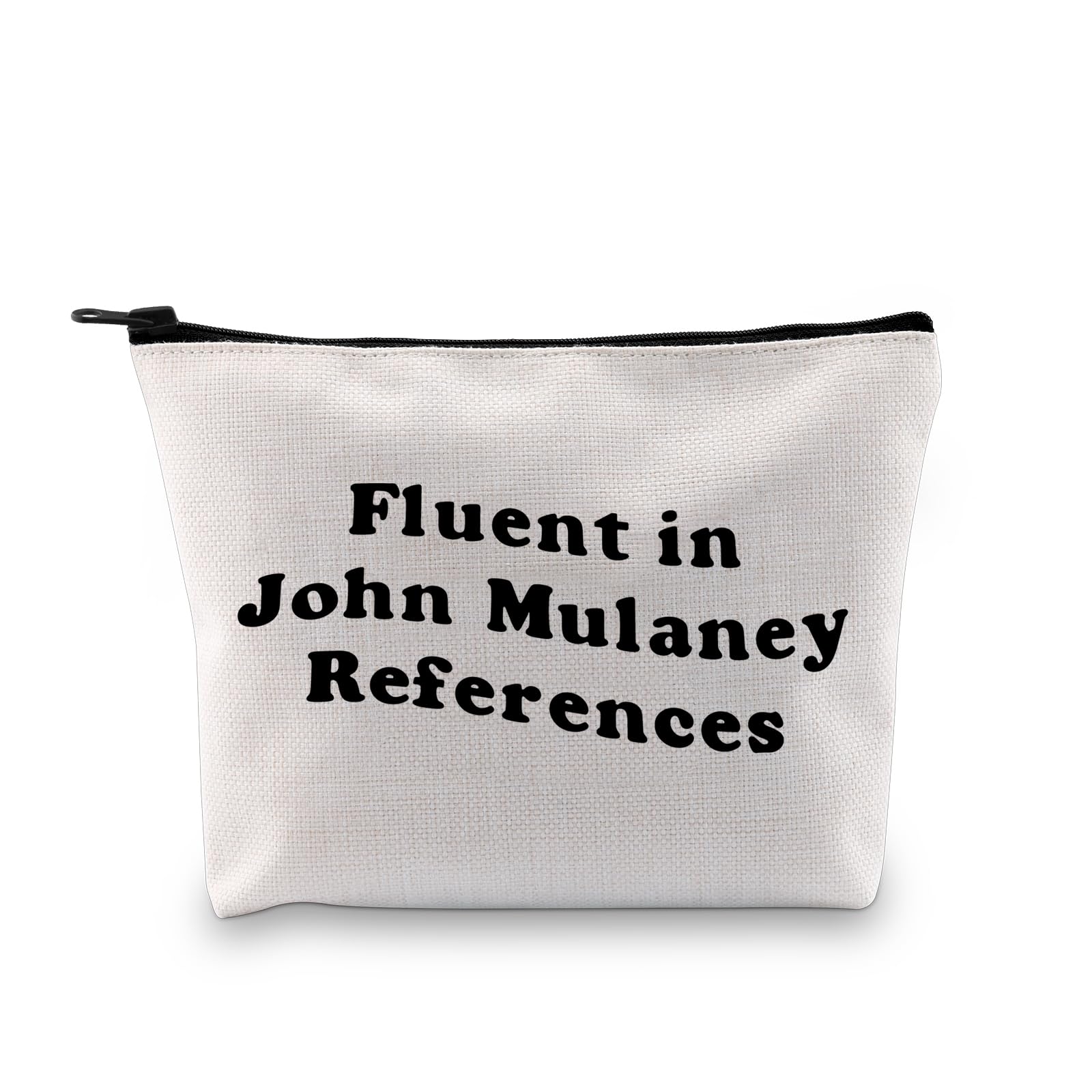 G2TUP John M Inspired Makeup Bag - Fluent in John M Stand-Up Comedy Fans Cosmetic Pouch - Perfect Gift for Comedy Lovers & SNL Enthusiasts - Great for Travel, Daily Use & Comedy Show Merch Collection
