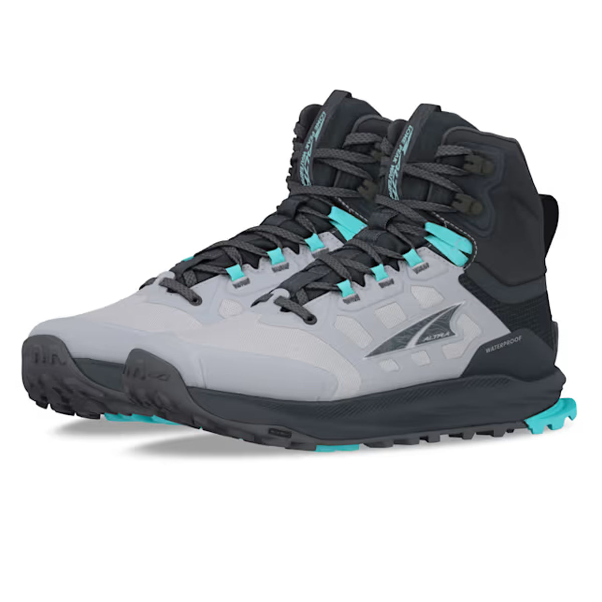 Altra Women's Lone Peak 9 WP Mid Waterproof Hiking Boots - Lightweight Trail Running Shoes for Outdoor Adventures & Mountain Climbing