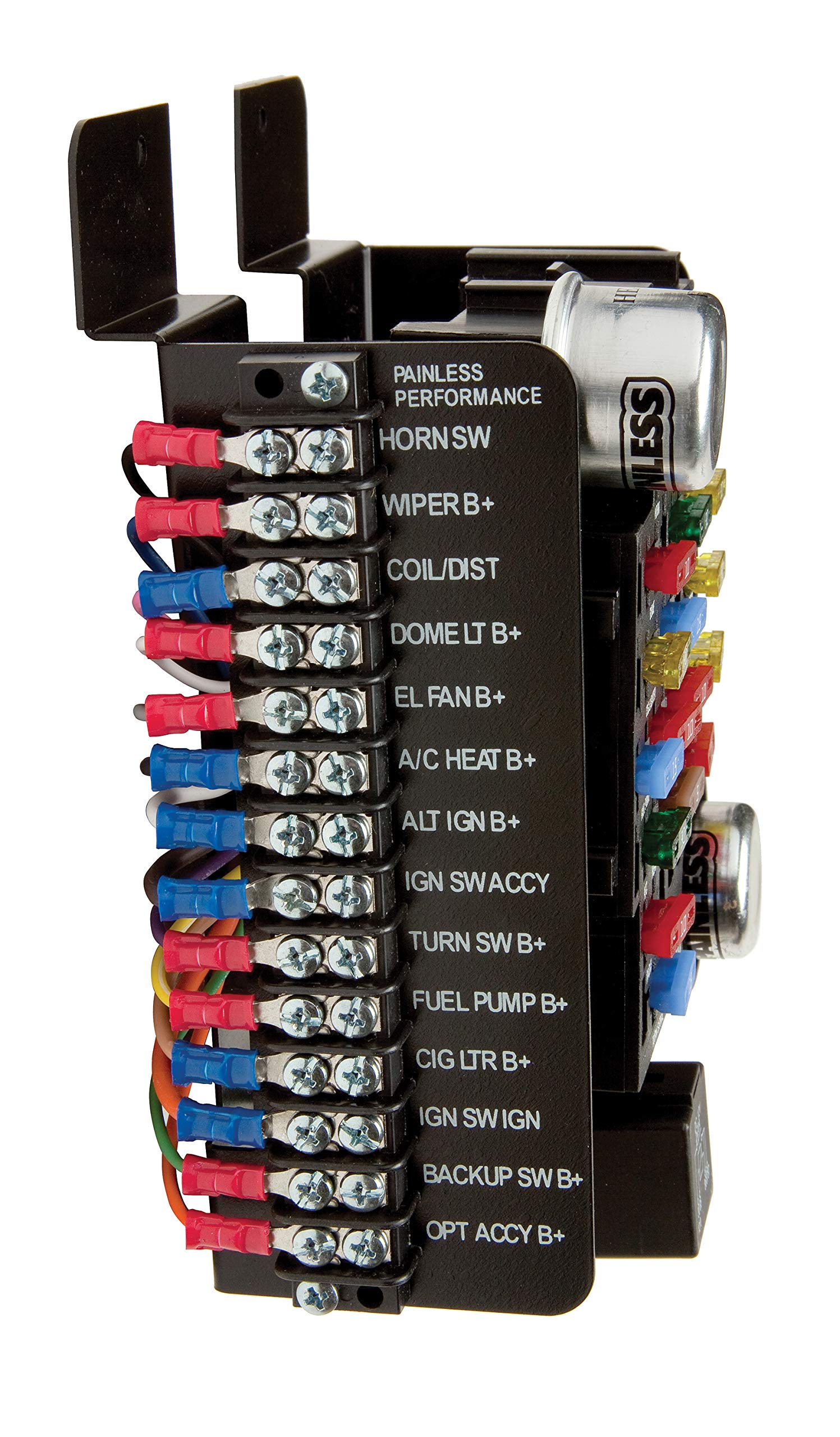 Painless Performance 30003 Universal Pre-Wired 20-Circuit Fuse Block - Automotive Electrical System Upgrade for Cars, Trucks & RVs