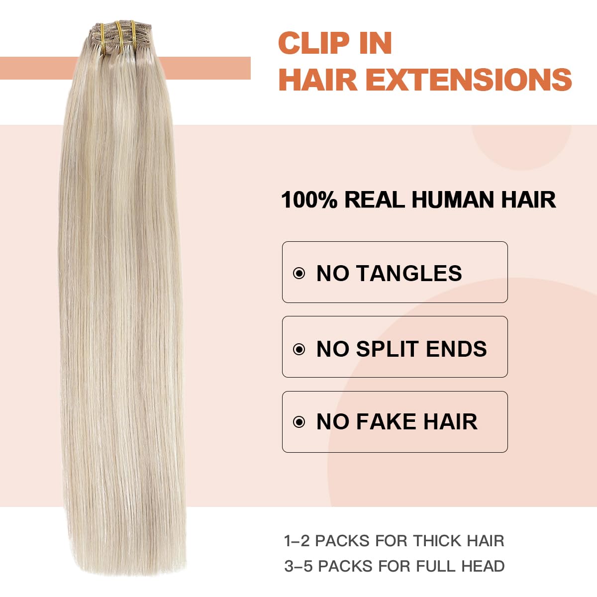 Silky Straight Clip-in Remy Human Hair Extensions for Women - 18 Inch Natural Black Hair Weft for Length & Volume - Perfect for Parties, Weddings & Daily Styling