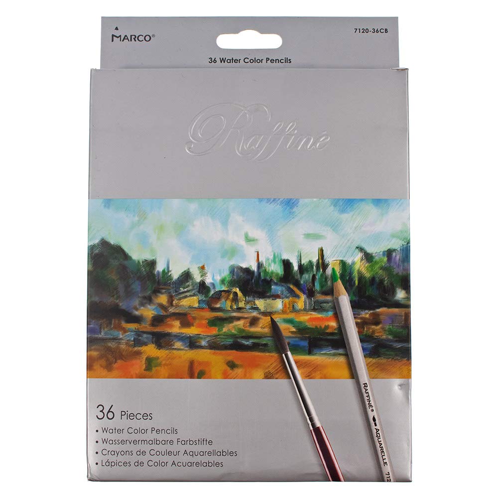 Vibrant 36-Piece Watercolor & Colored Pencil Set - Blend, Shade & Layer for Artists - Neon & Rich Colors - Perfect for Sketching, Coloring Books & School Projects - Ideal Gift for All Skill Levels