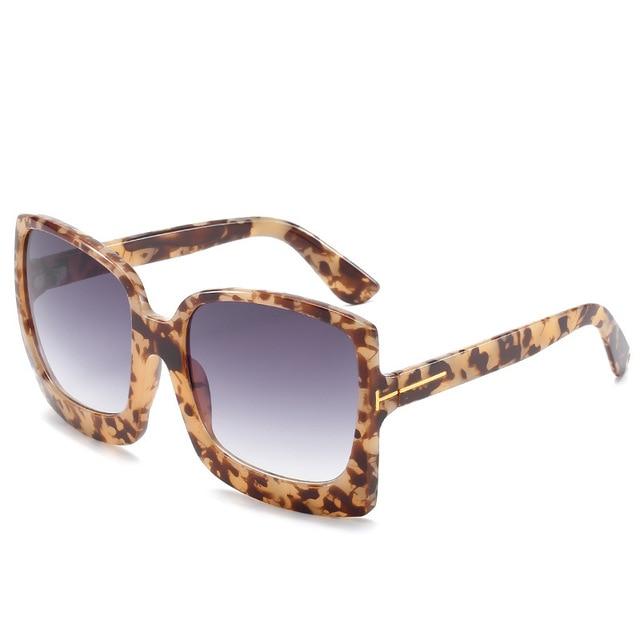Higodoy Mode Oversized Sunglasses for Women - UV Protection Fashion Shades - Perfect for Beach, Driving & Outdoor Activities