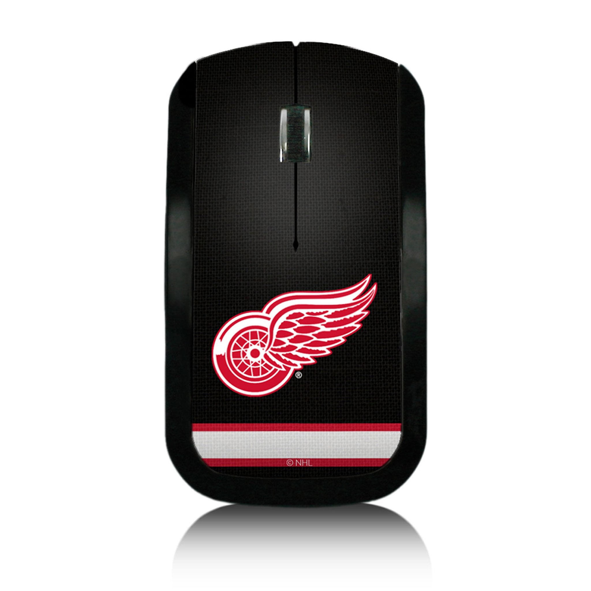 Detroit Red Wings NHL Officially Licensed Wireless Gaming Mouse with RGB Lighting - Perfect for PC, Laptop, Mac Gaming & Office Work