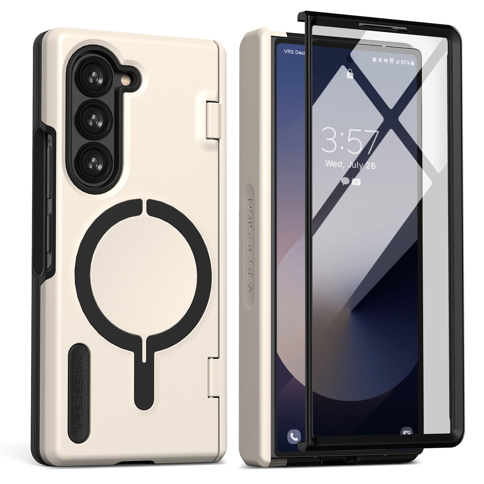 Samsung Galaxy Z Fold 6 Case with Terra Guard Protection - Modern Halo Design | Shockproof & Scratch Resistant Cover for Work & Travel