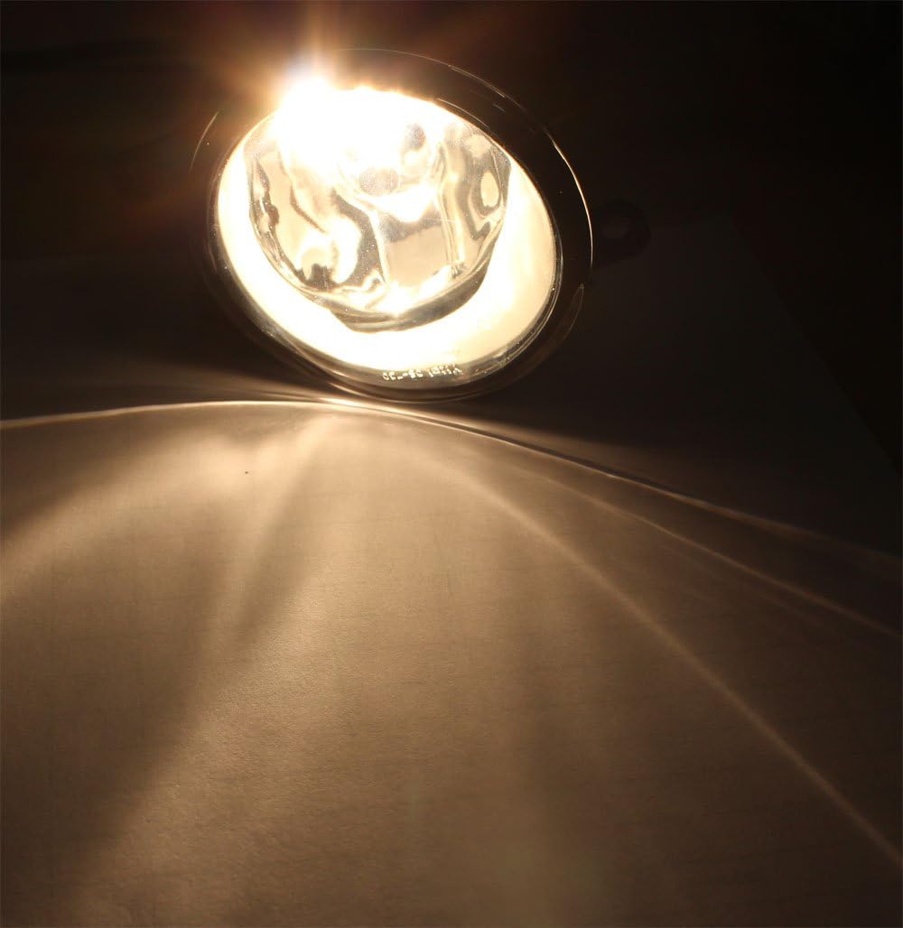 H11 Fog Light Bulbs Replacement - Clear Lens OE Style for Toyota, Lexus, Scion | Perfect for Night Driving & Foggy Weather Conditions