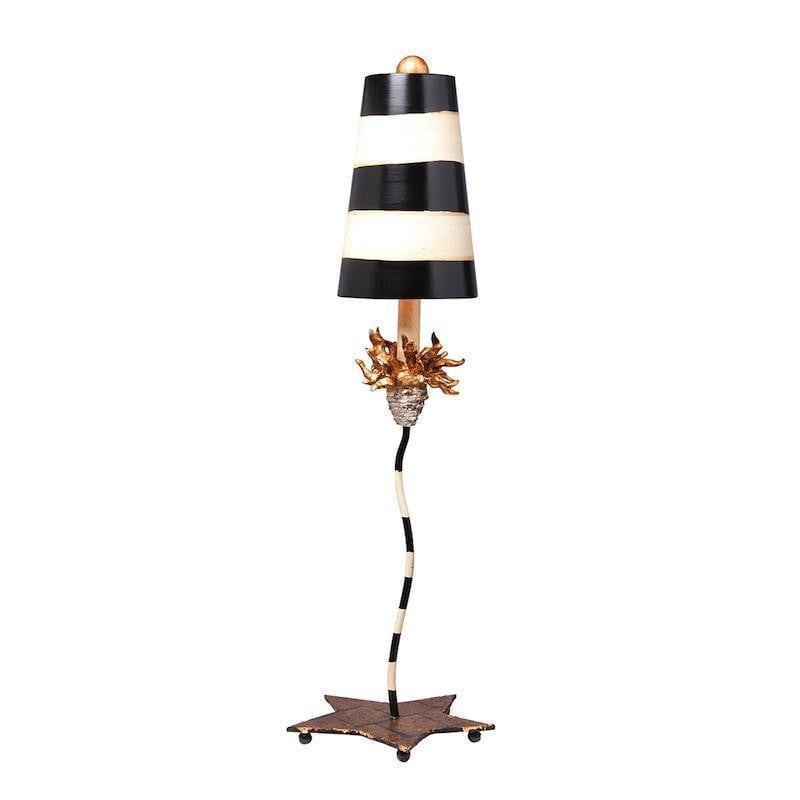 Flambeau La Fleur Table Lamp - Elegant Floral Design LED Night Light for Bedroom, Living Room, and Office Decor - Perfect for Reading, Relaxing, and Creating Cozy Ambiance